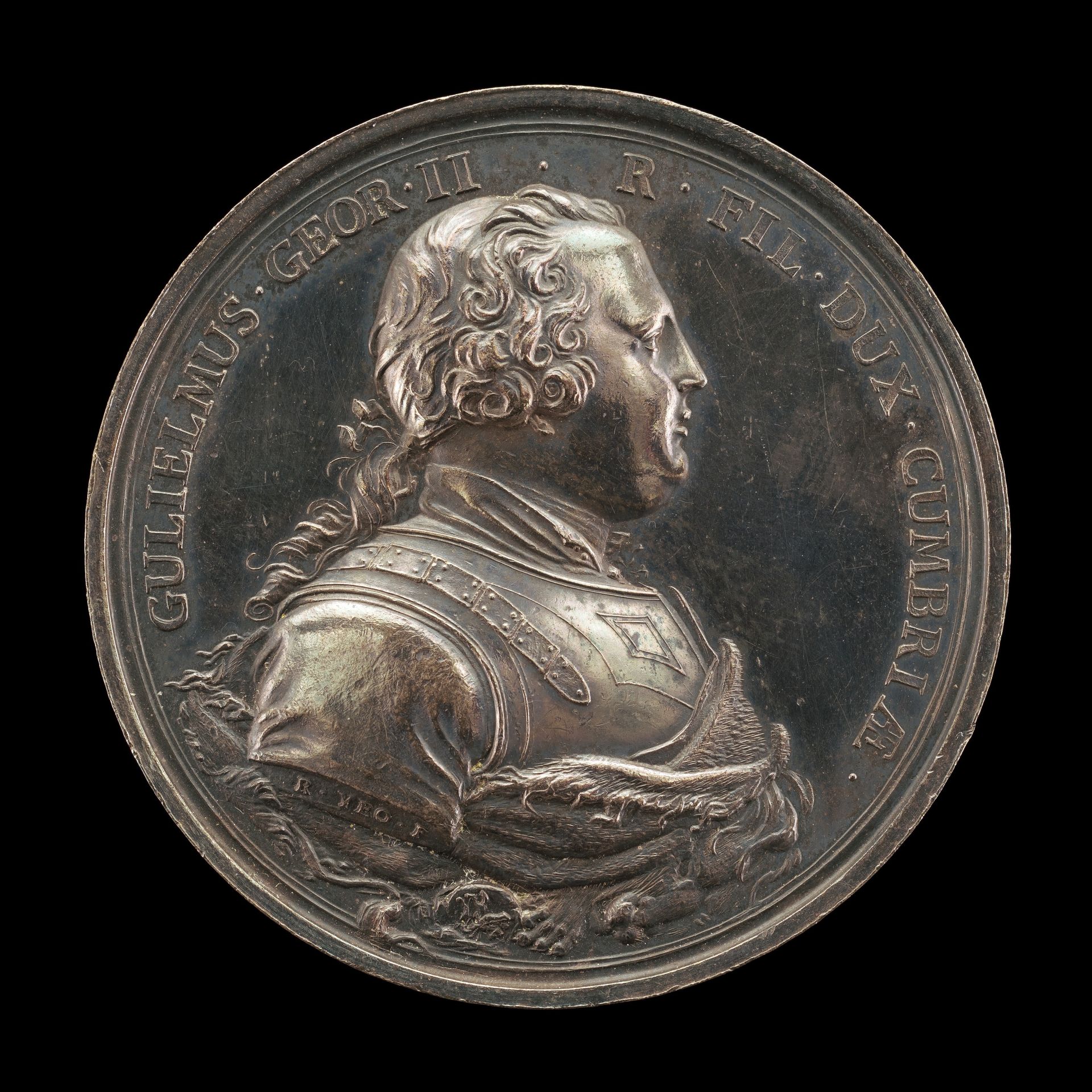 William, 1721-1765, Duke of Cumberland [obverse] by Richard Yeo