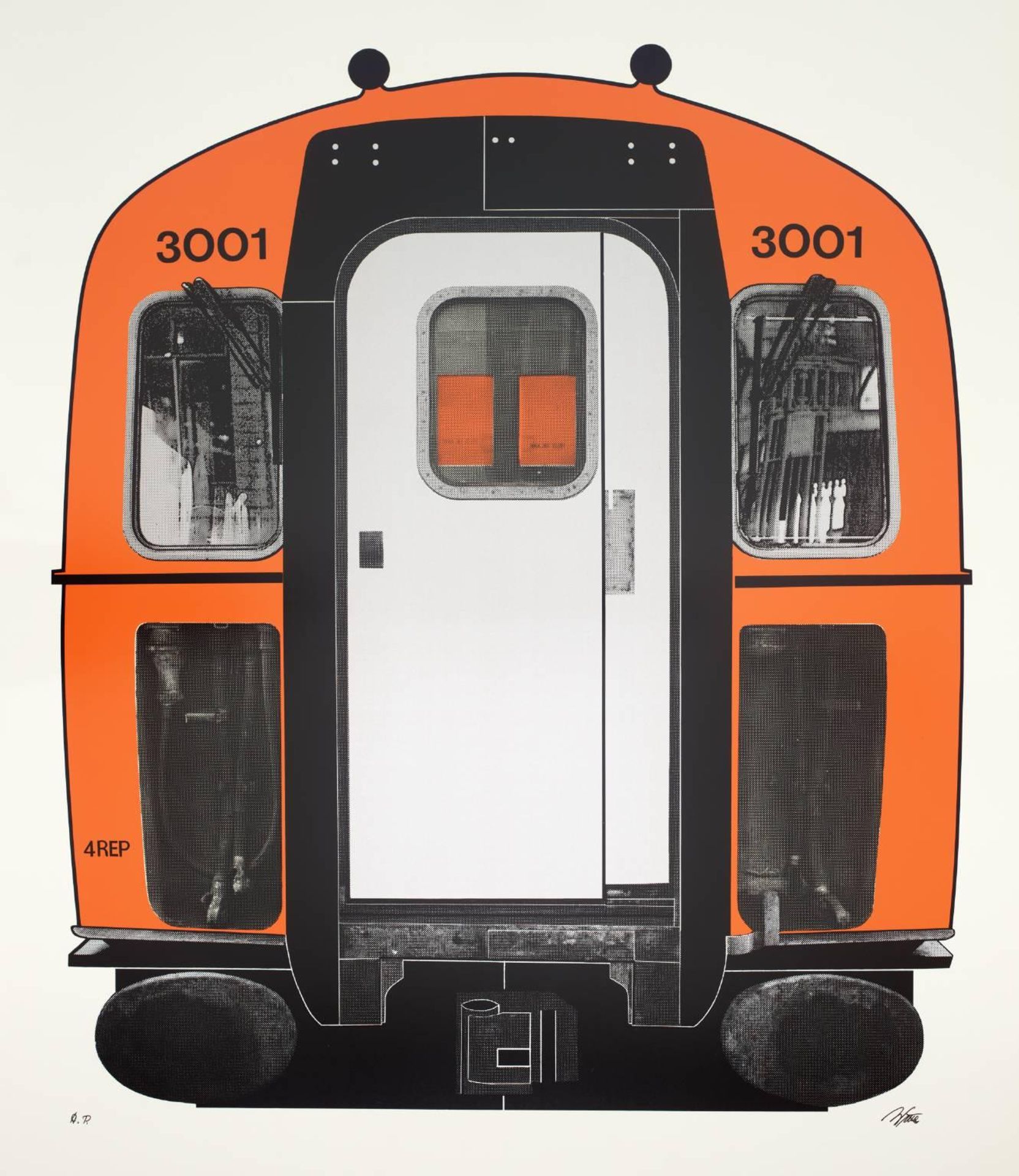 Suburban Train by  Gerd Winner