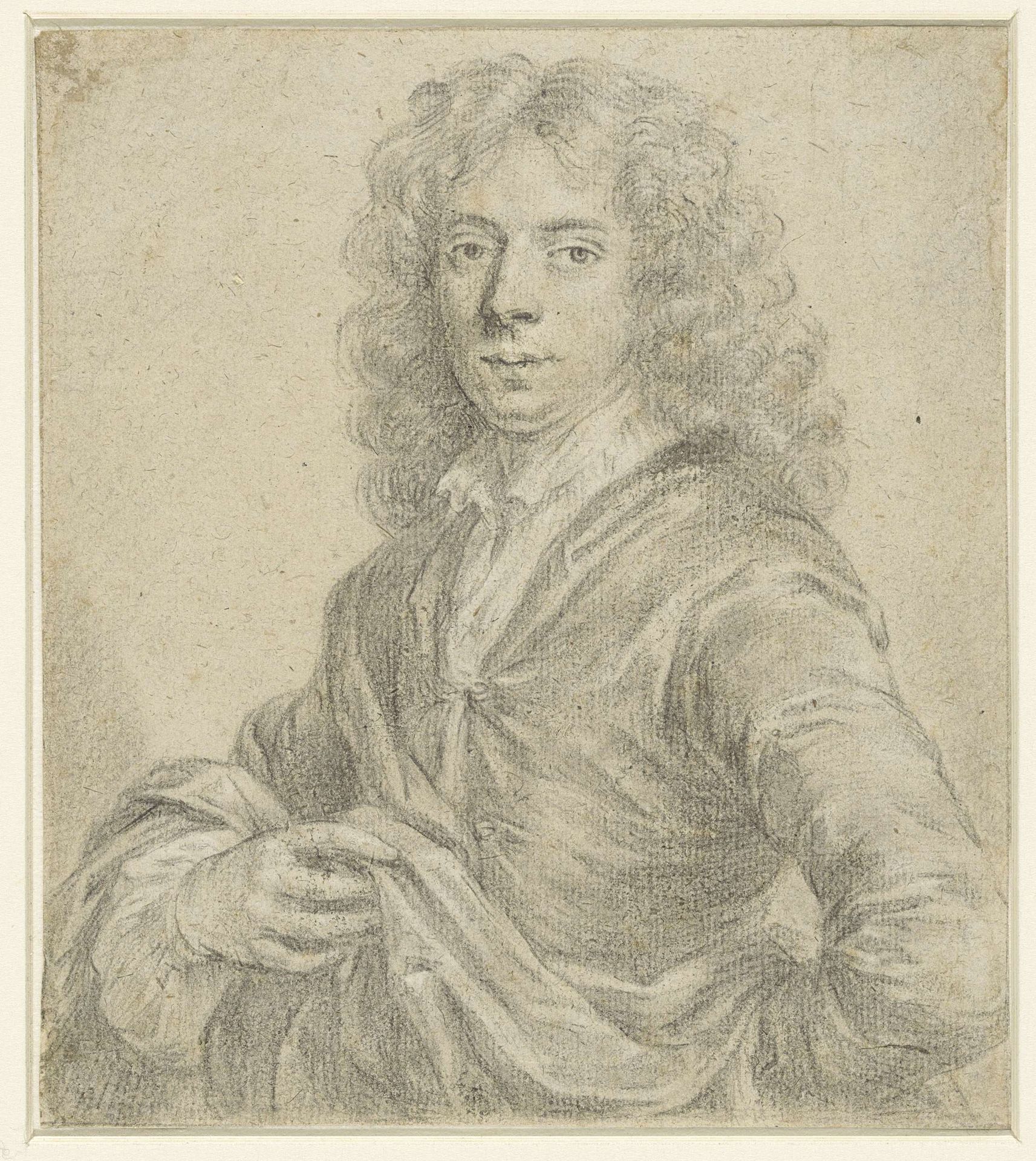 Portret van Steffan Wolters, verzamelaar te Amsterdam by Anonymous