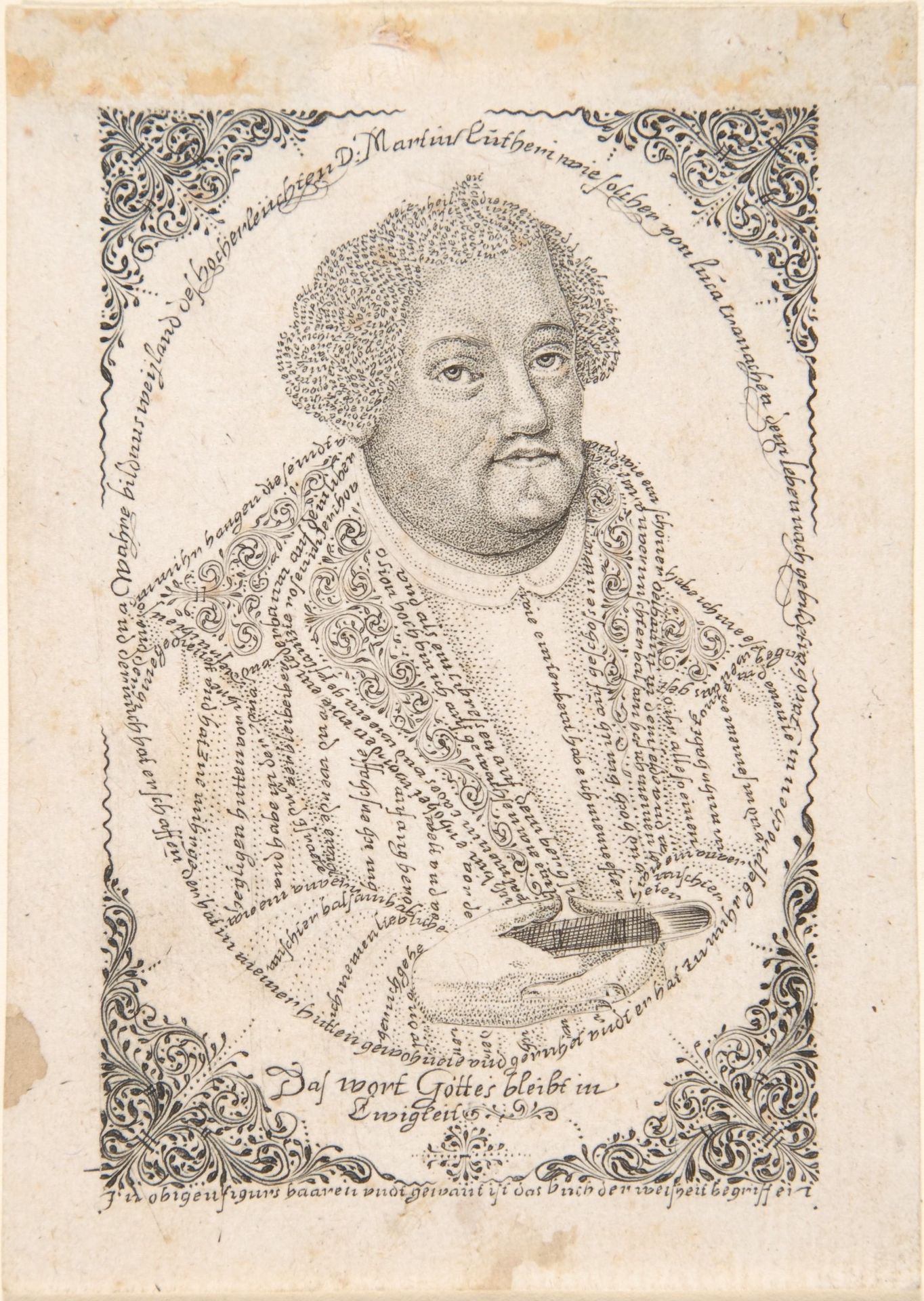 Portrait of Martin Luther by Johann Michael Püchler