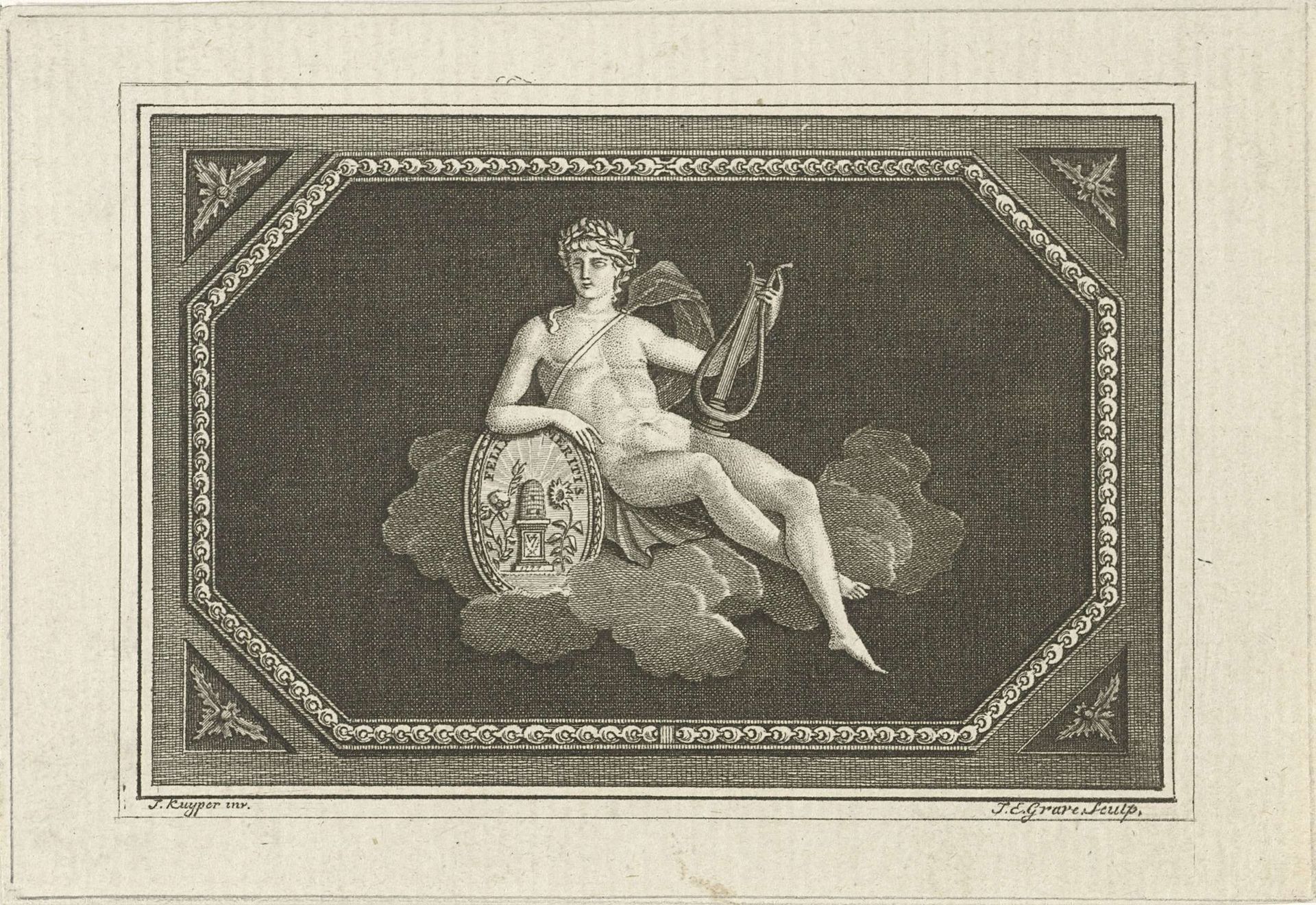 Apollo op een wolk by Jan Evert Grave