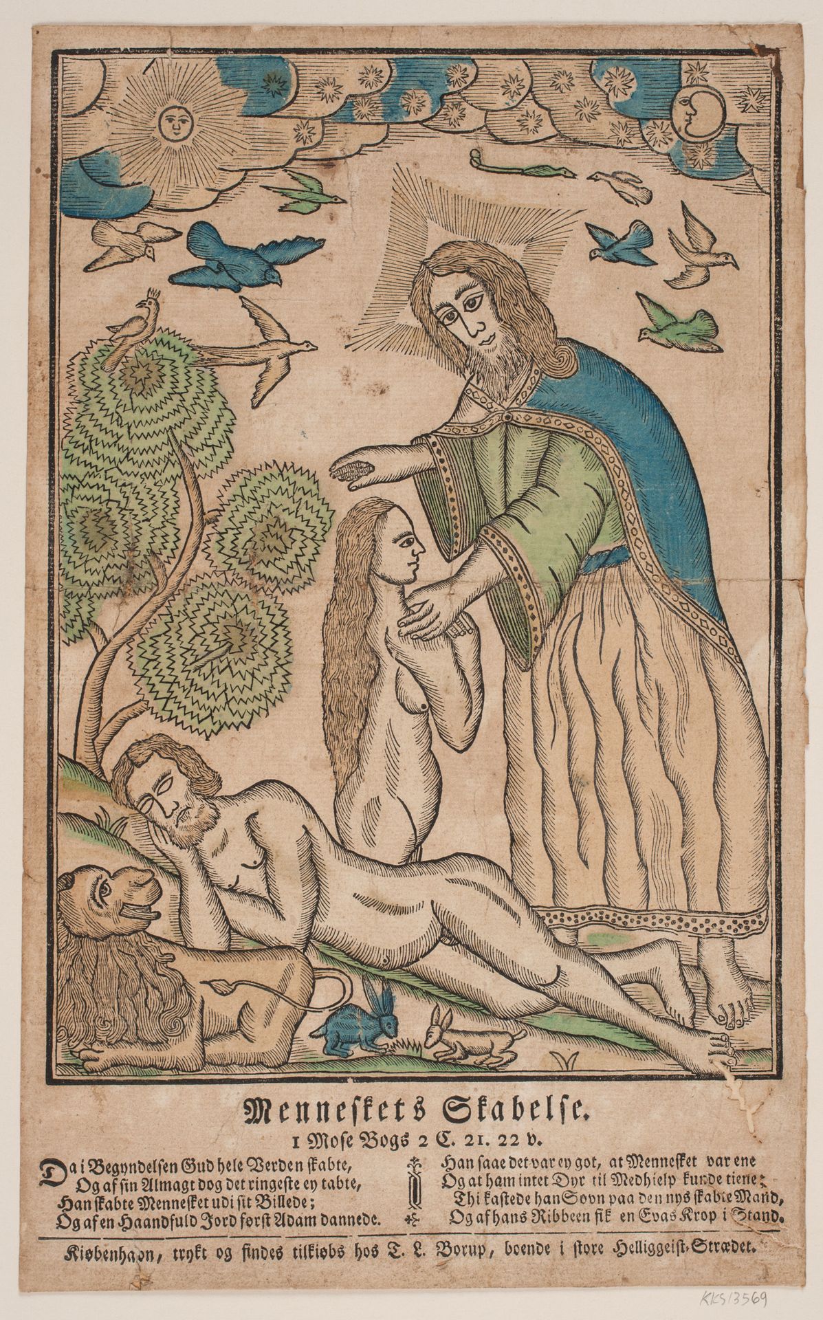 Menneskets skabelse by Anonymous