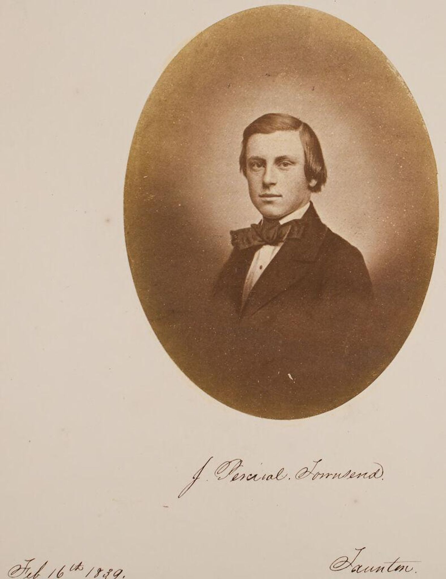 James Percival Townsend, Taunton, Massachusetts (1839-1906) by John Adams Whipple