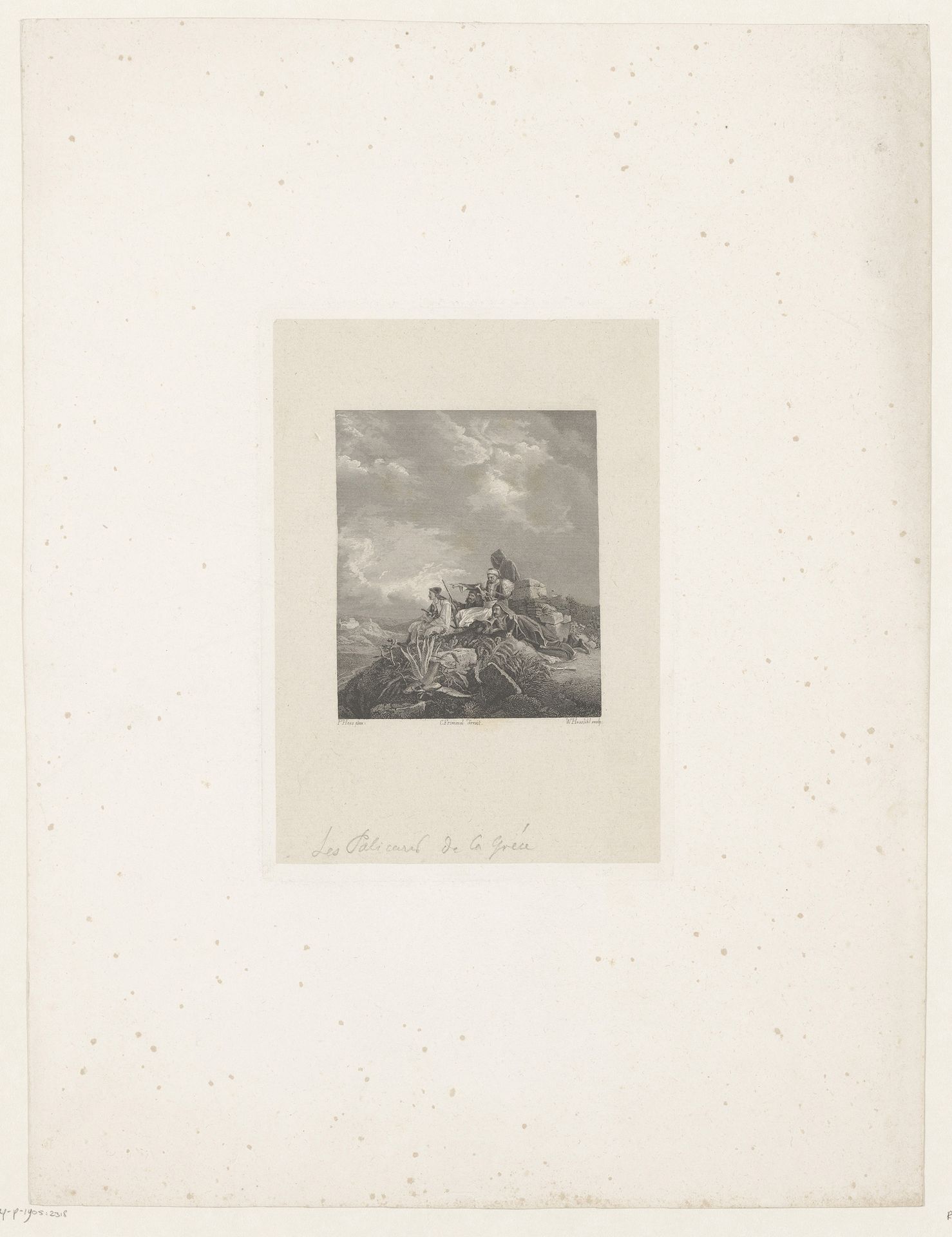 Griekse vrijheidsstrijders by Wilhelm Hesslöhl