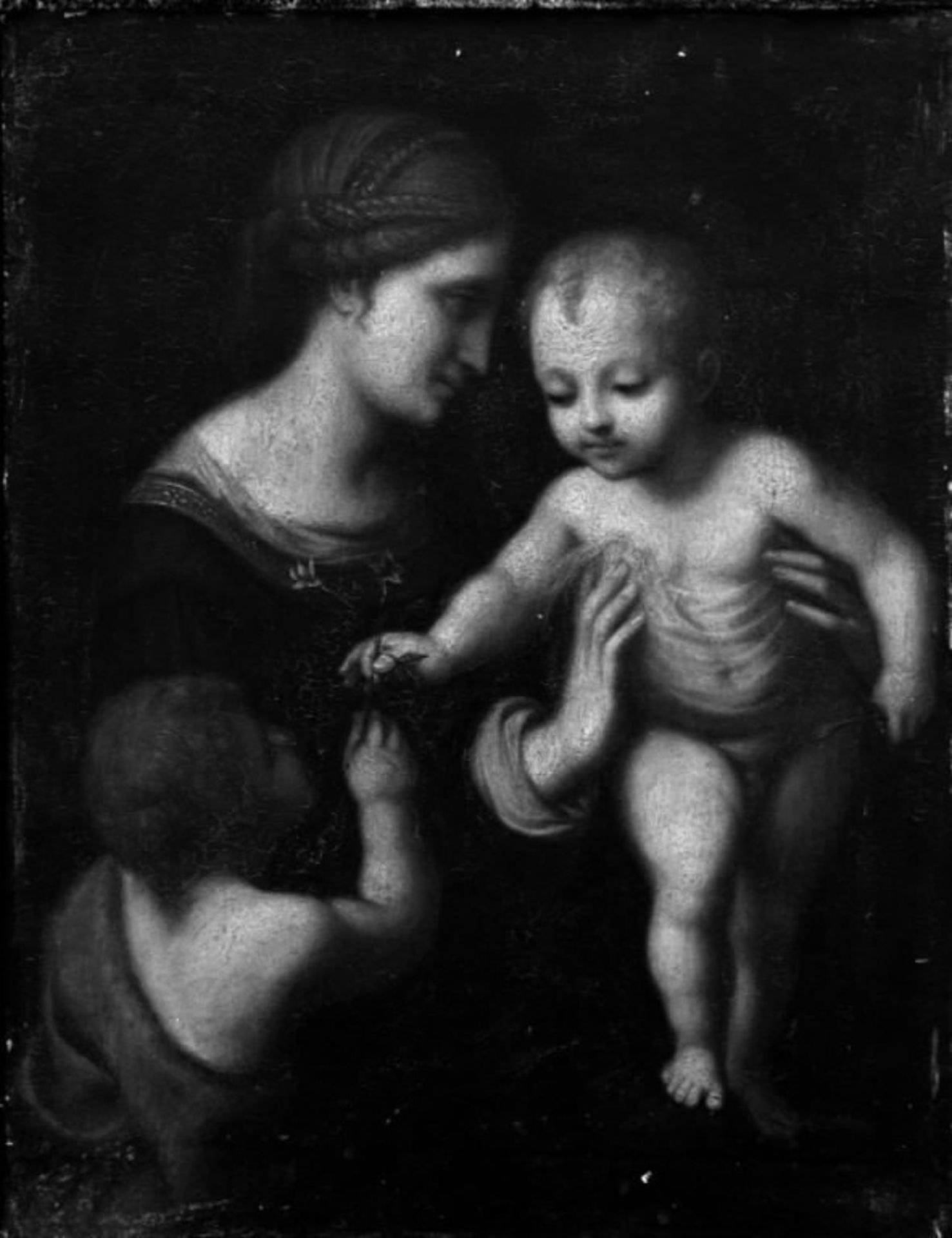 Virgin and Child with St. John by Anonymous