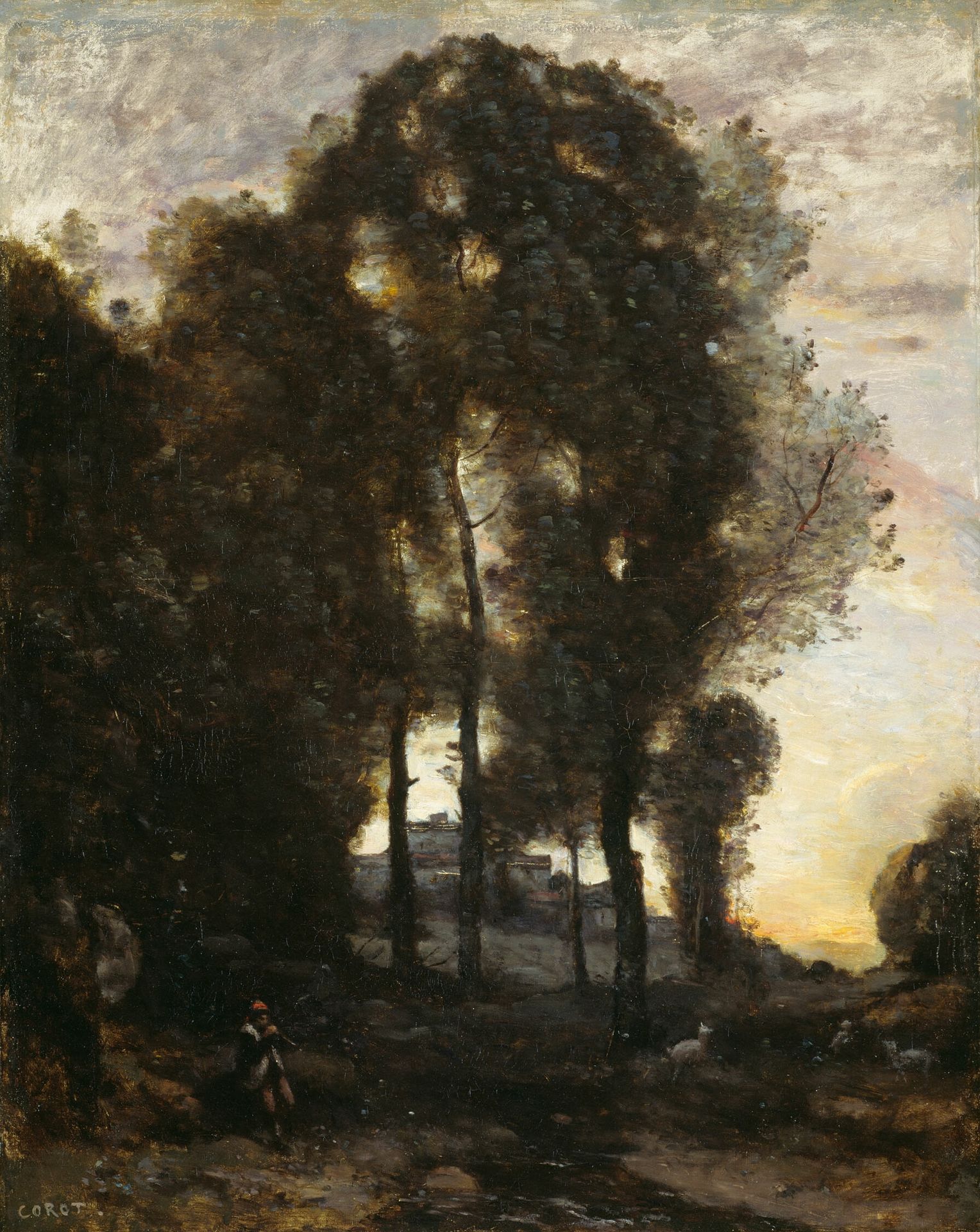 Souvenir of Italy by Camille Corot