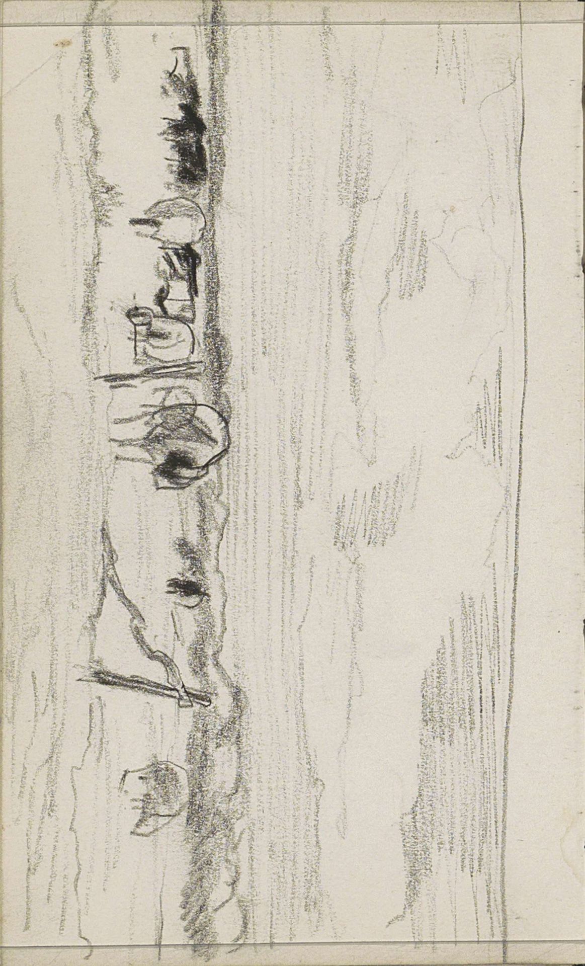 Landschap met grazend vee by Anton Mauve