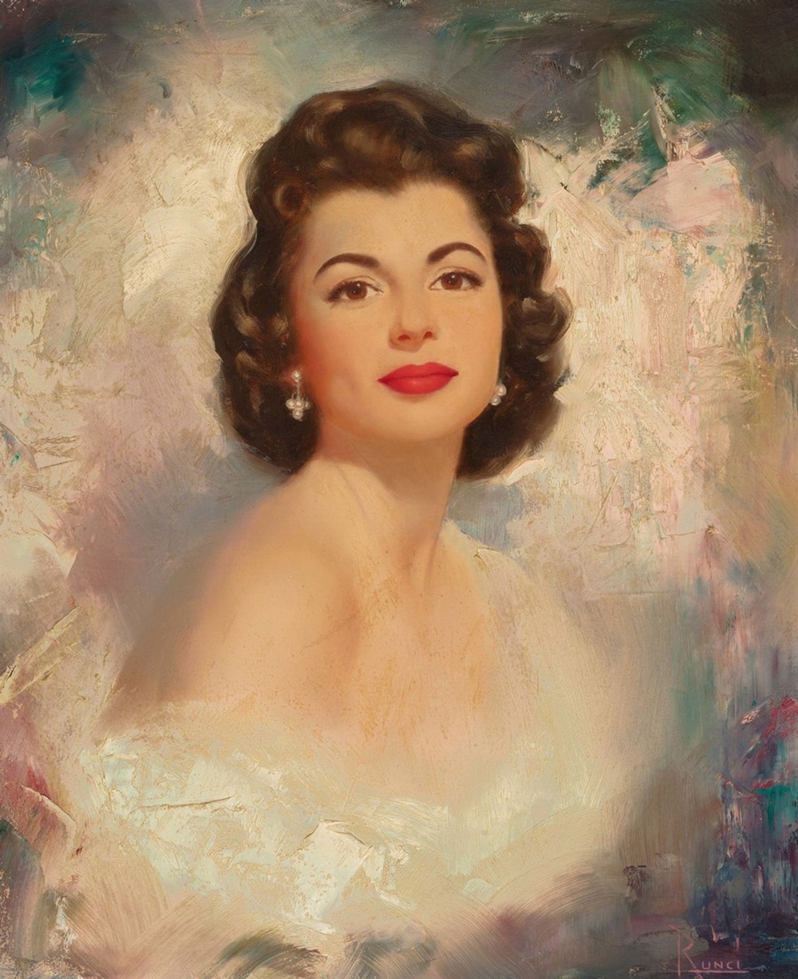 Portrait of Shirley Phillips by Edward Runci