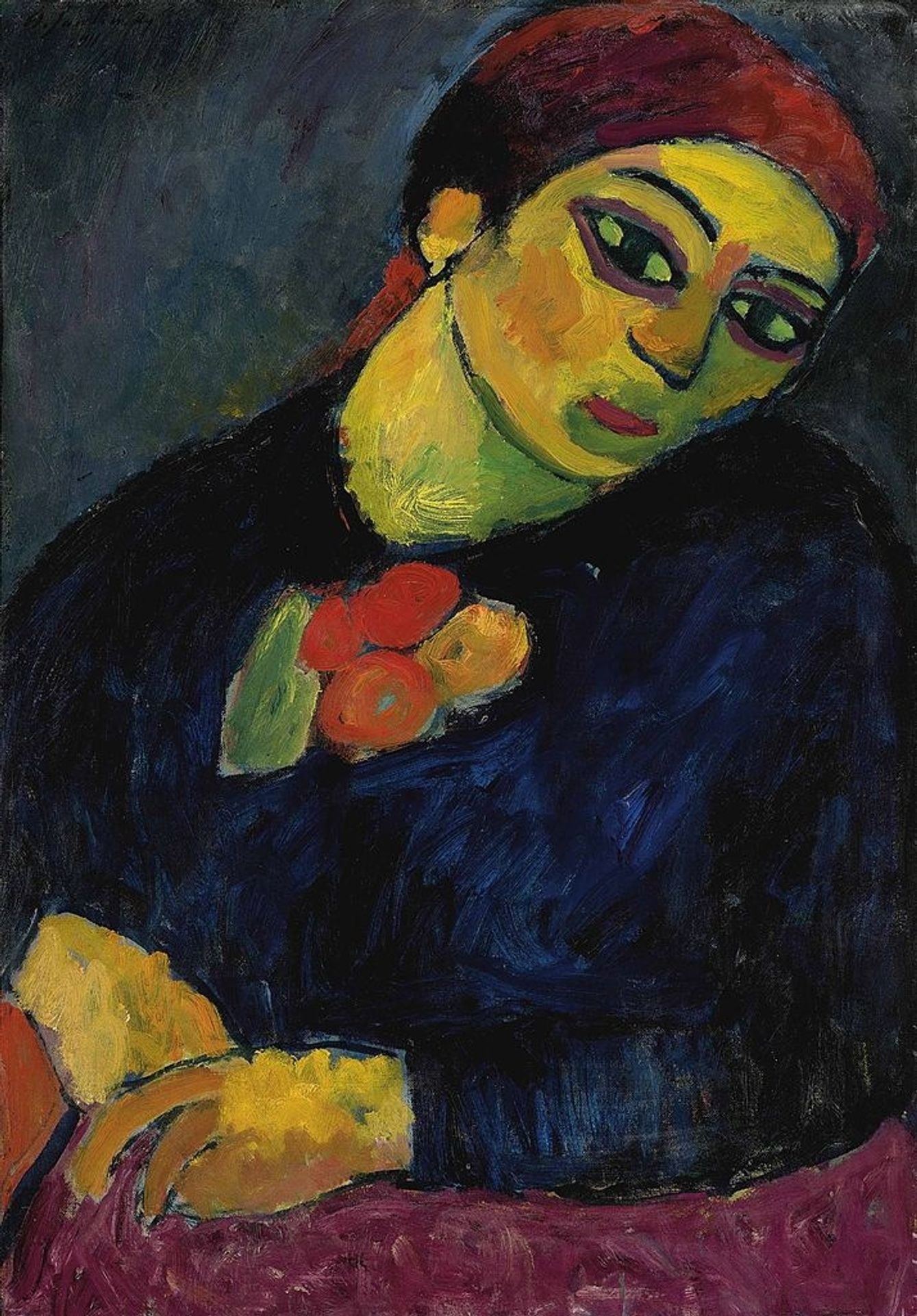 Hélène by Alexej von Jawlensky