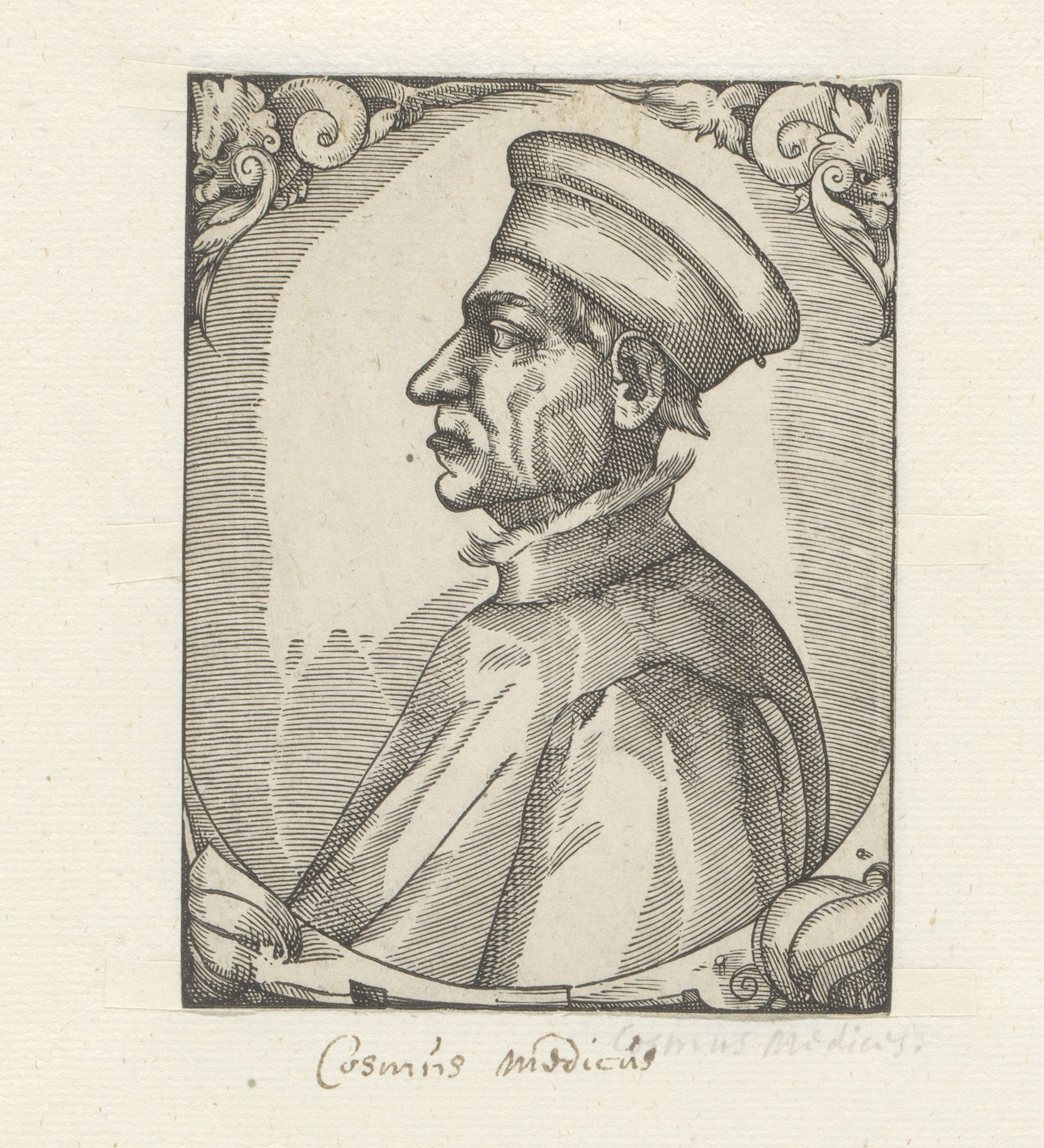 Portret van Cosimo de' Medici by Anonymous