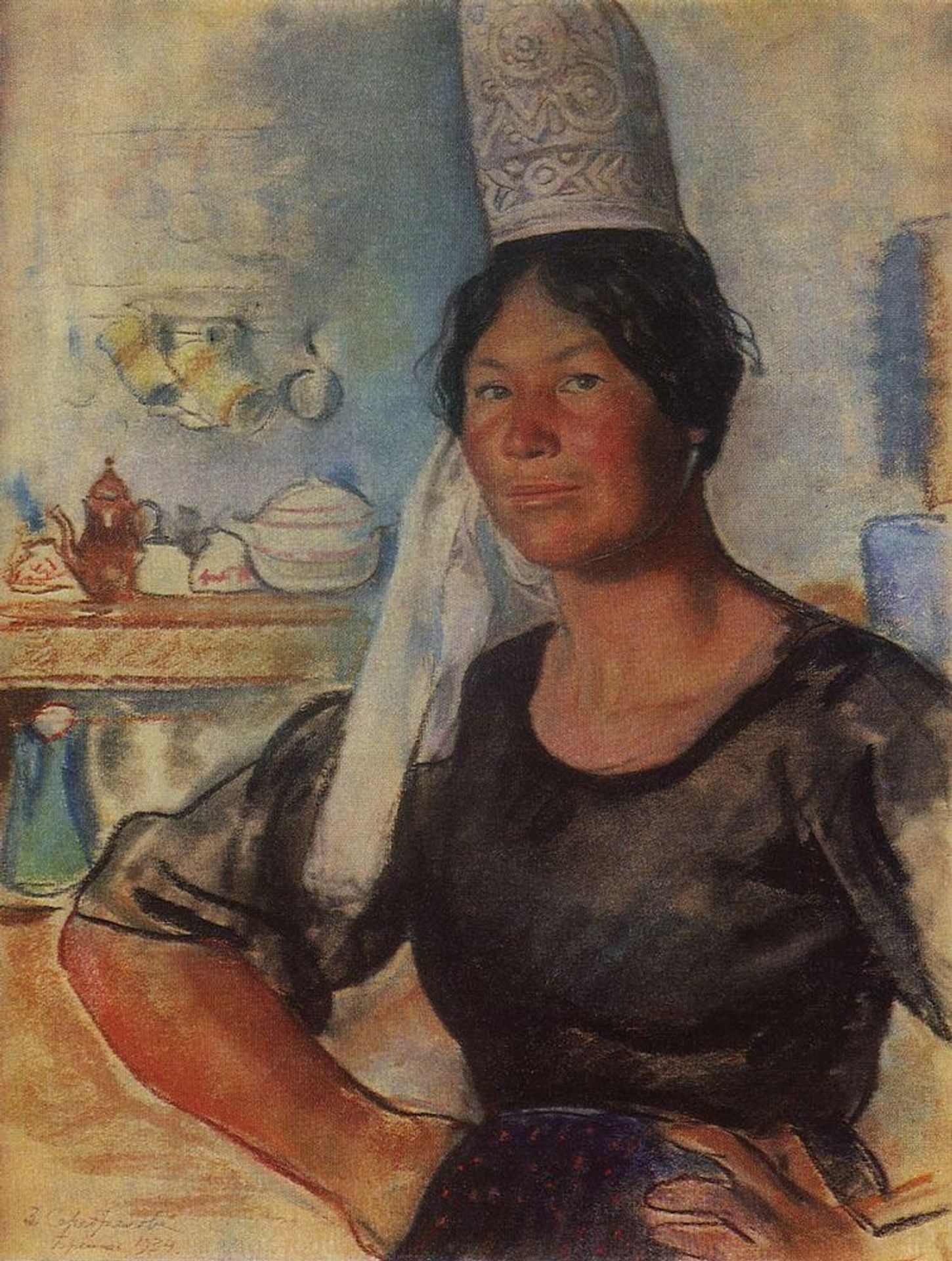 Breton by Zinaida Serebriakova