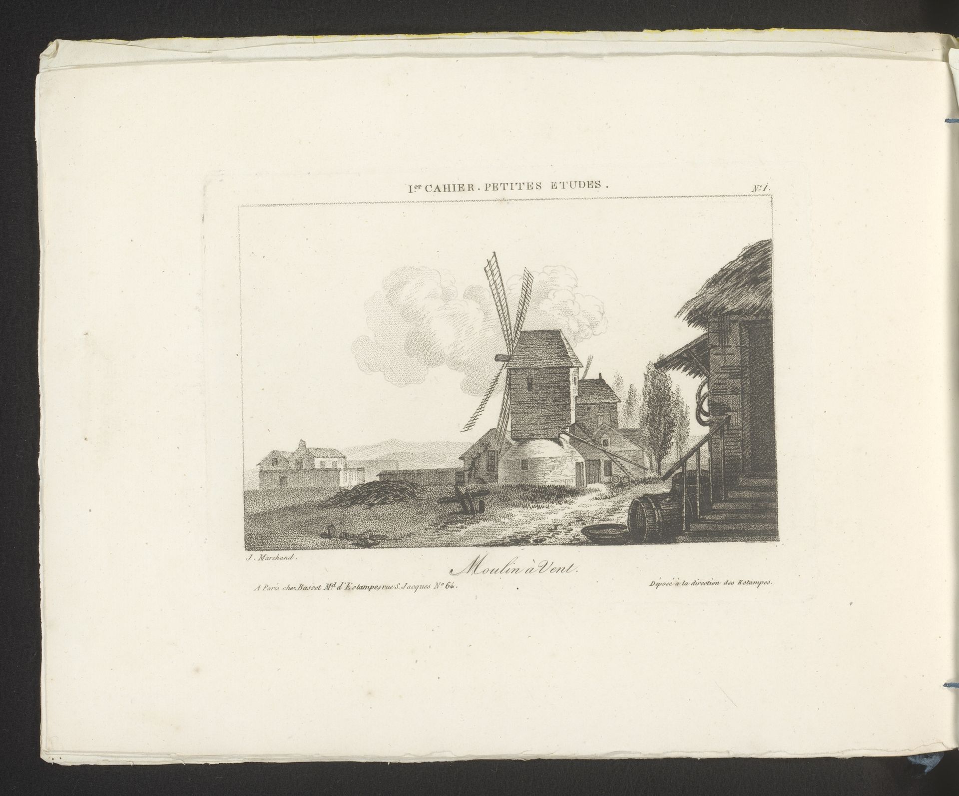 Waterput met emmer aan touw by Jacques Marchand