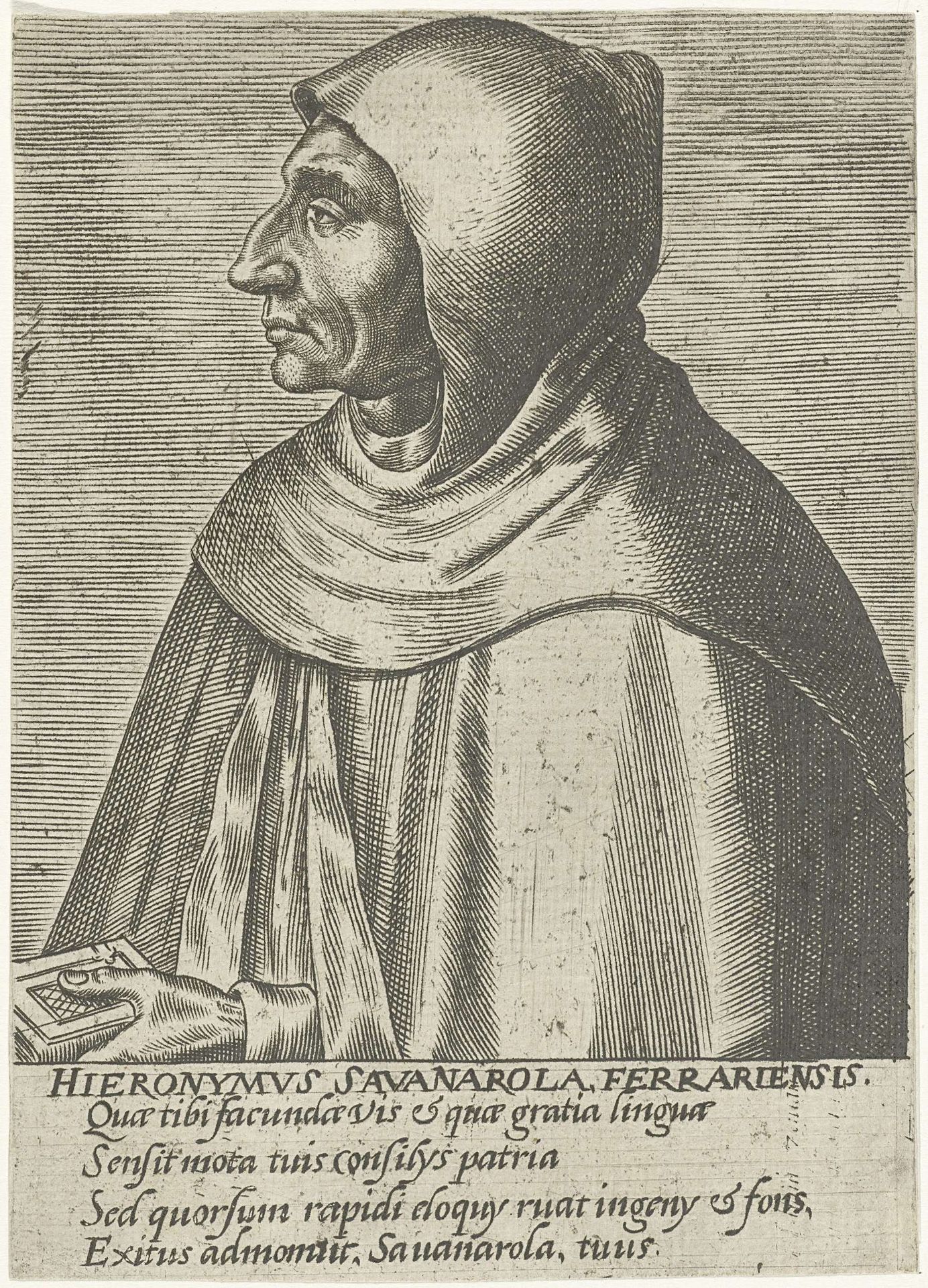 Portret van Girolamo Savonarola by Anonymous