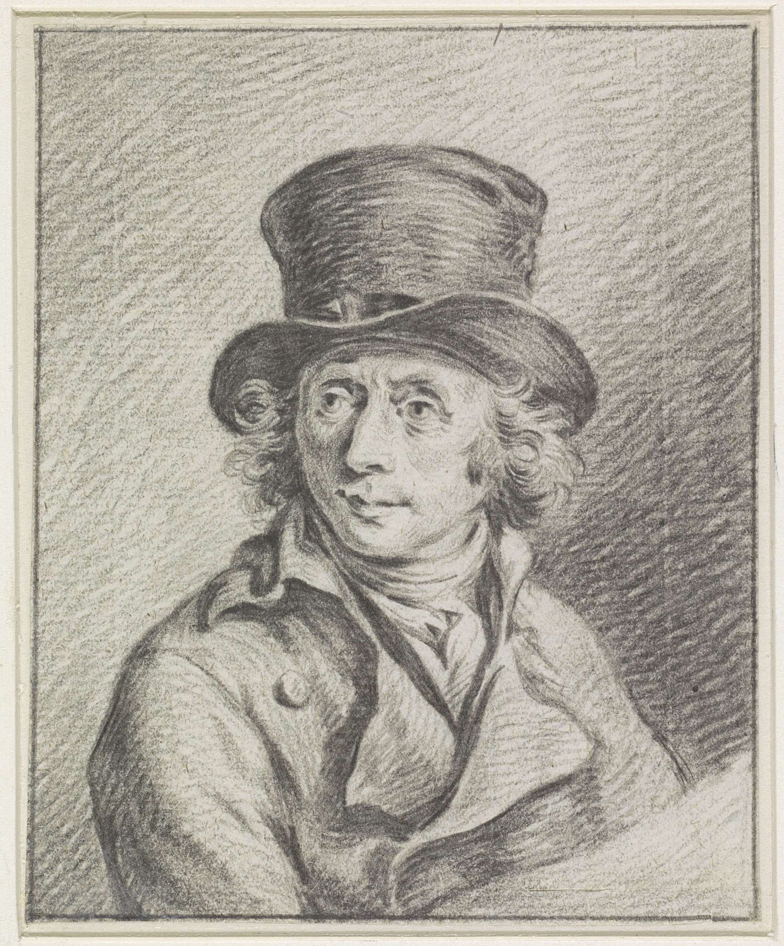 Portret van Adriaan de Lelie by Jean Bernard