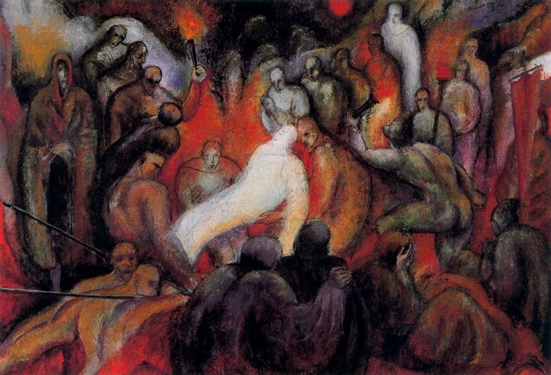 Entombent by Albert Bloch