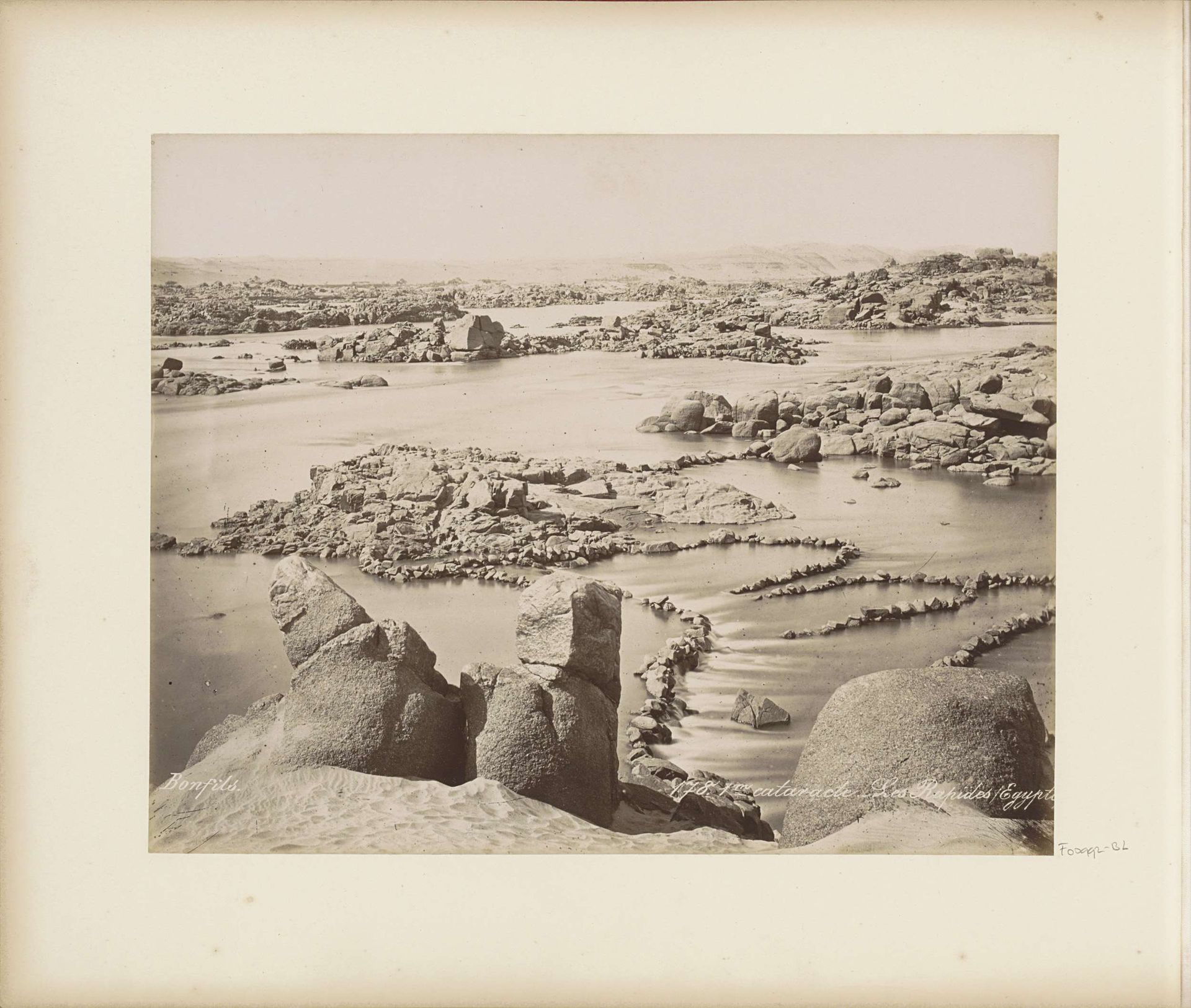 Stroomversnellingen in de Nijl by Maison Bonfils
