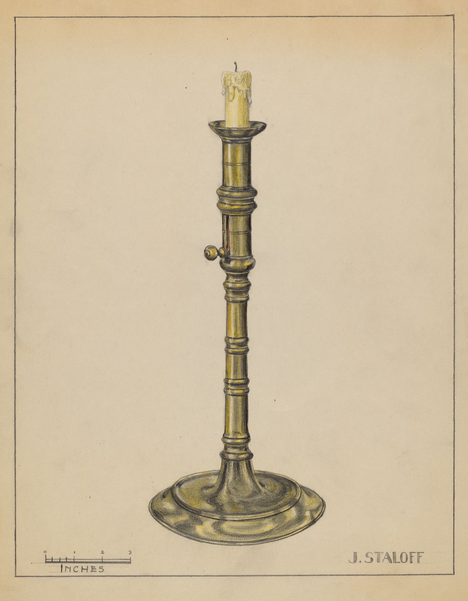 Candlestick by Jack Staloff