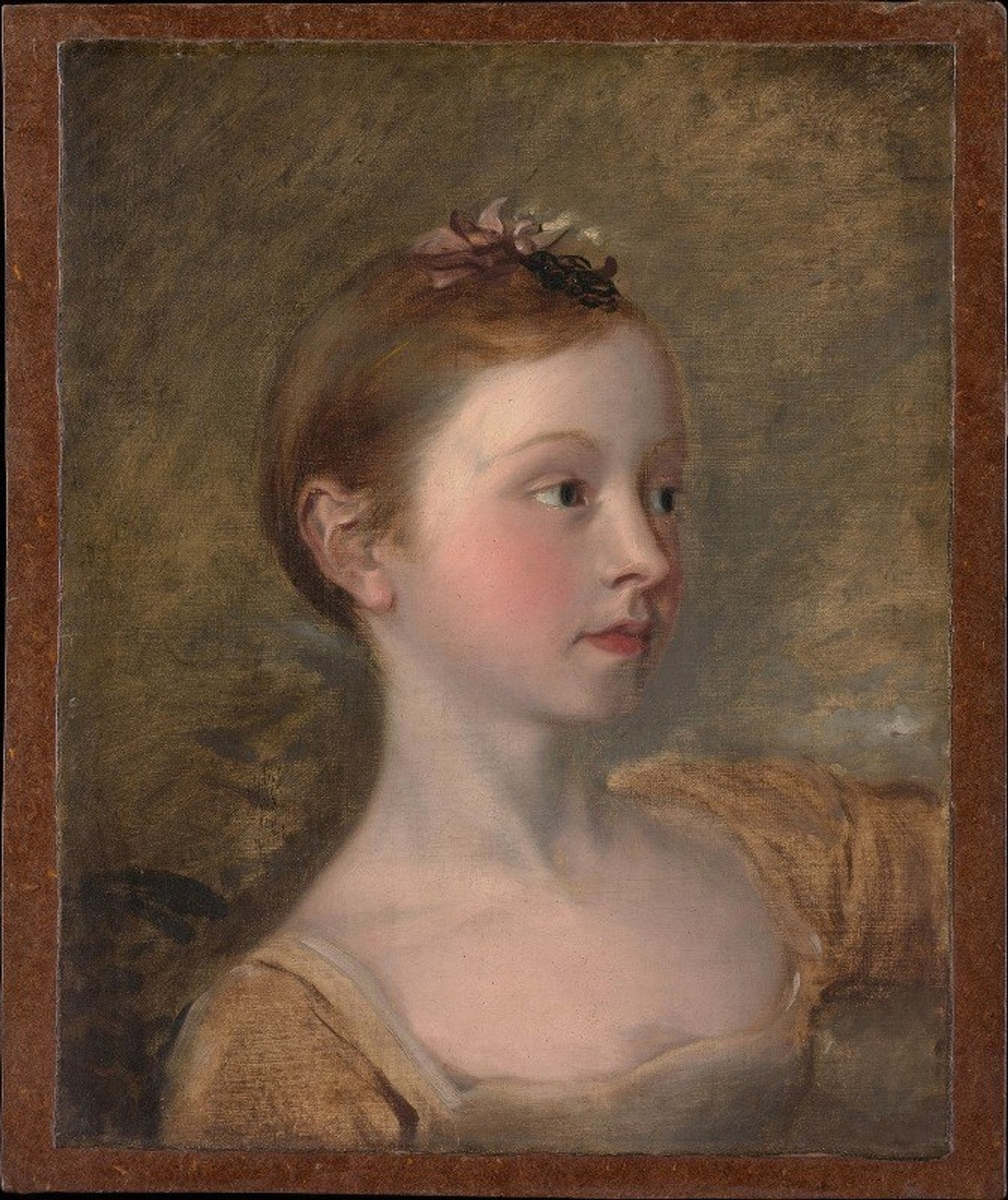 The Painter’s Daughter Mary by Thomas Gainsborough