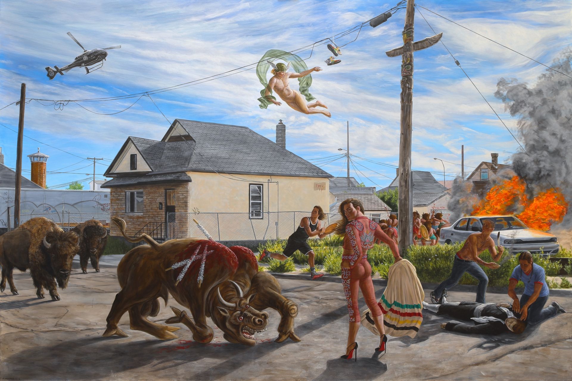 Seeing Red by Kent Monkman