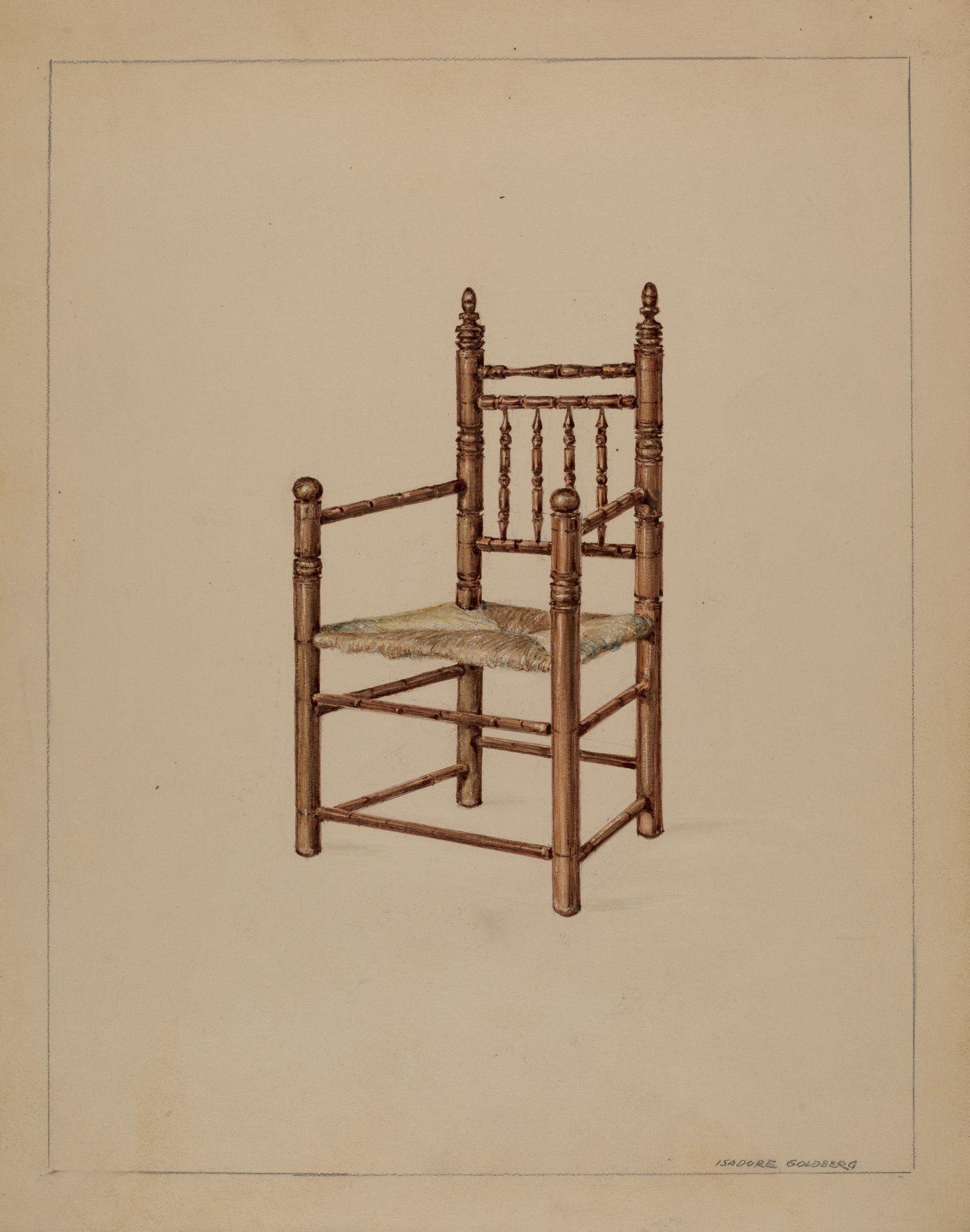 Chair by Isadore Goldberg