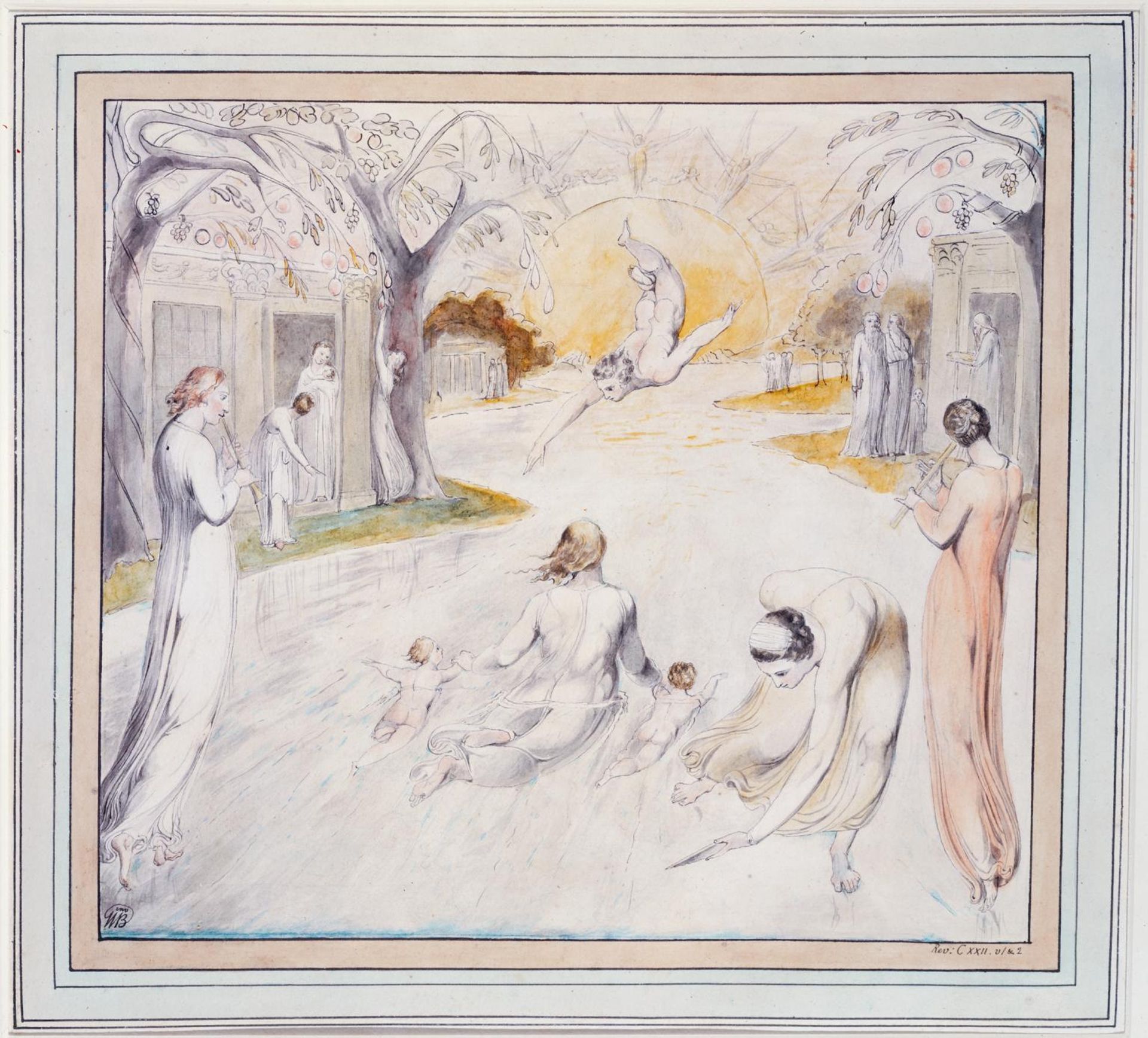 The River of Life by William Blake