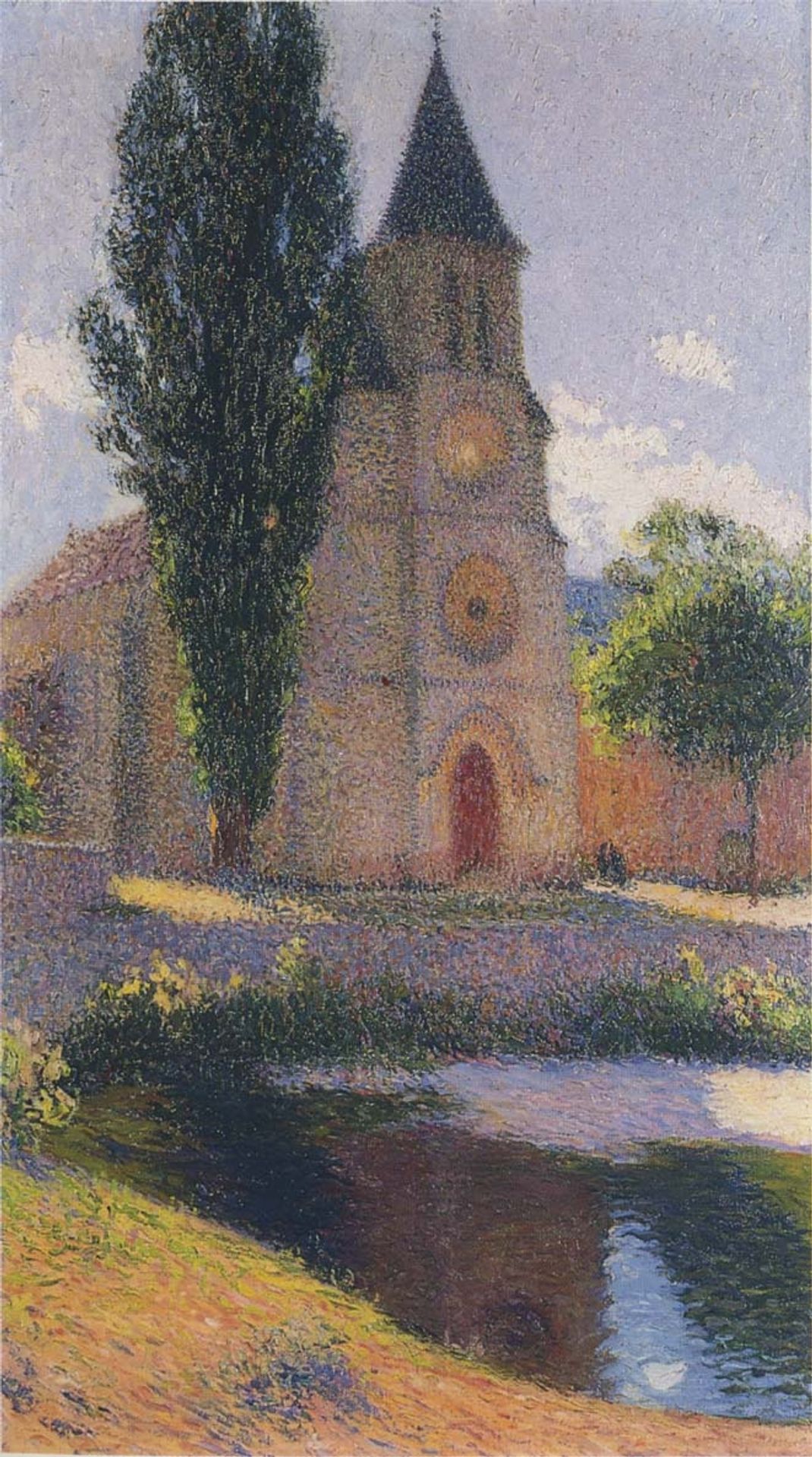 Church at Labastide du Vert by Henri Martin