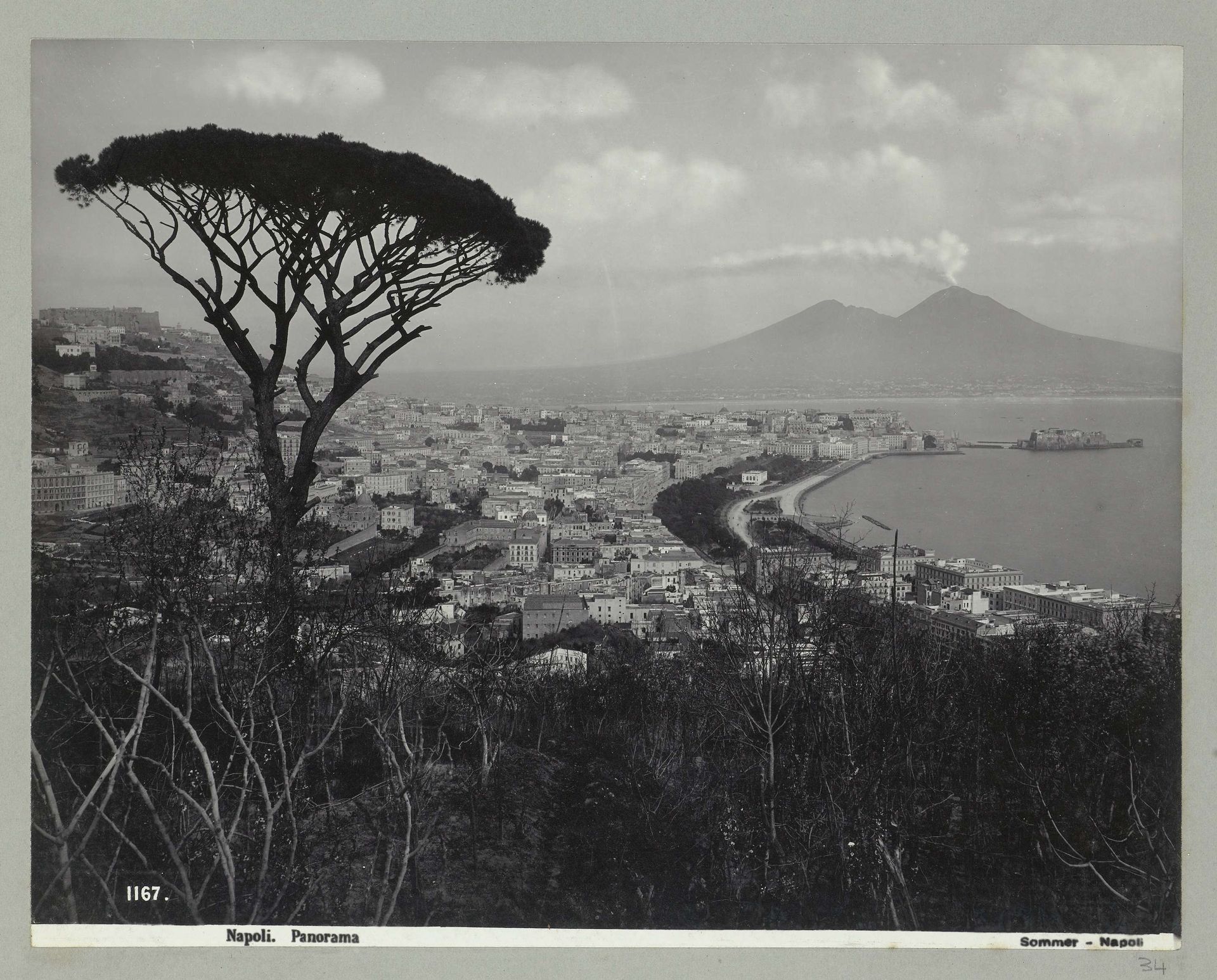 1167 Napoli panorama by Giorgio Sommer