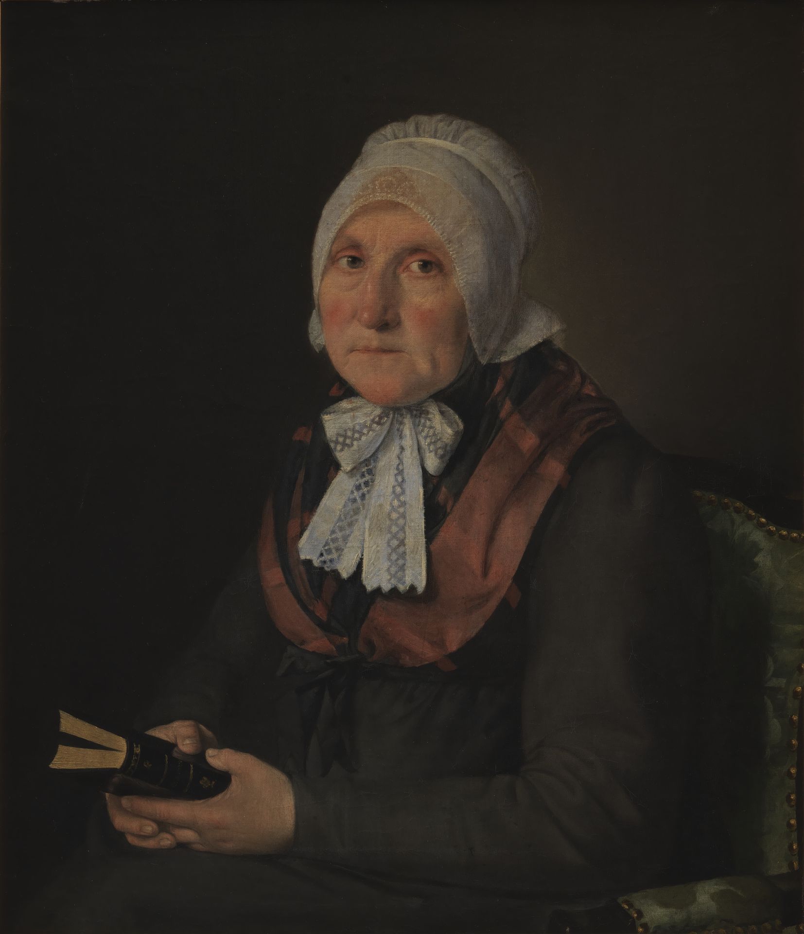 Maria Magdalena Jensen, née Jessen, the Artist's Mother by C.A. Jensen