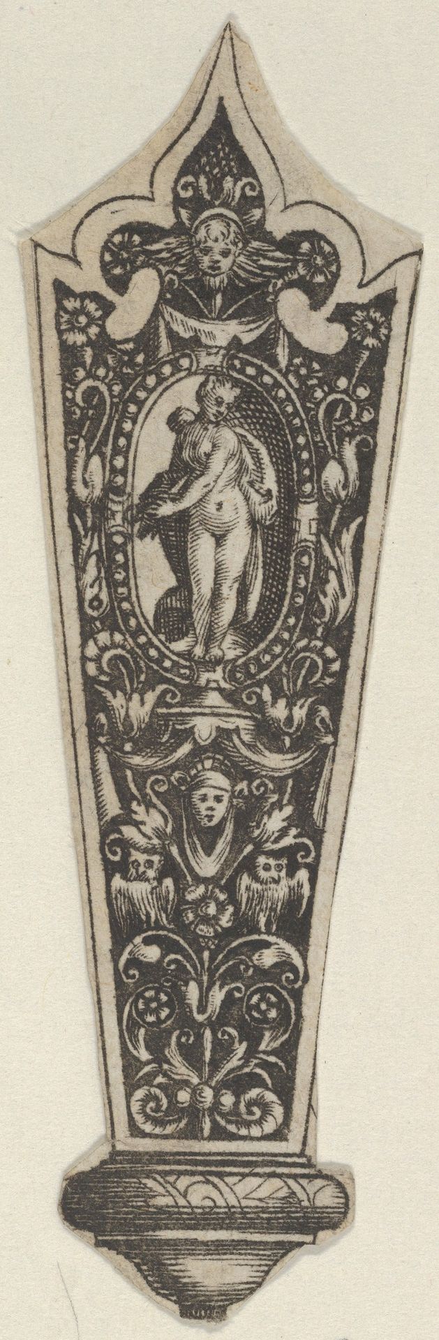 Copy of a Design for a Knife Handle with the Death of Lucretia by Theodor de Bry