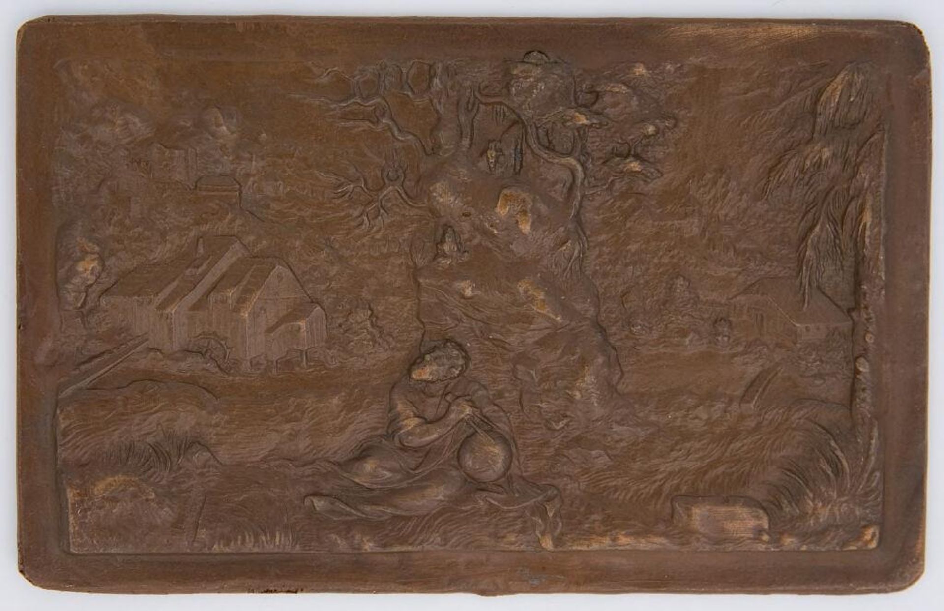 Astronomer in the Landscape (?) by Anonymous