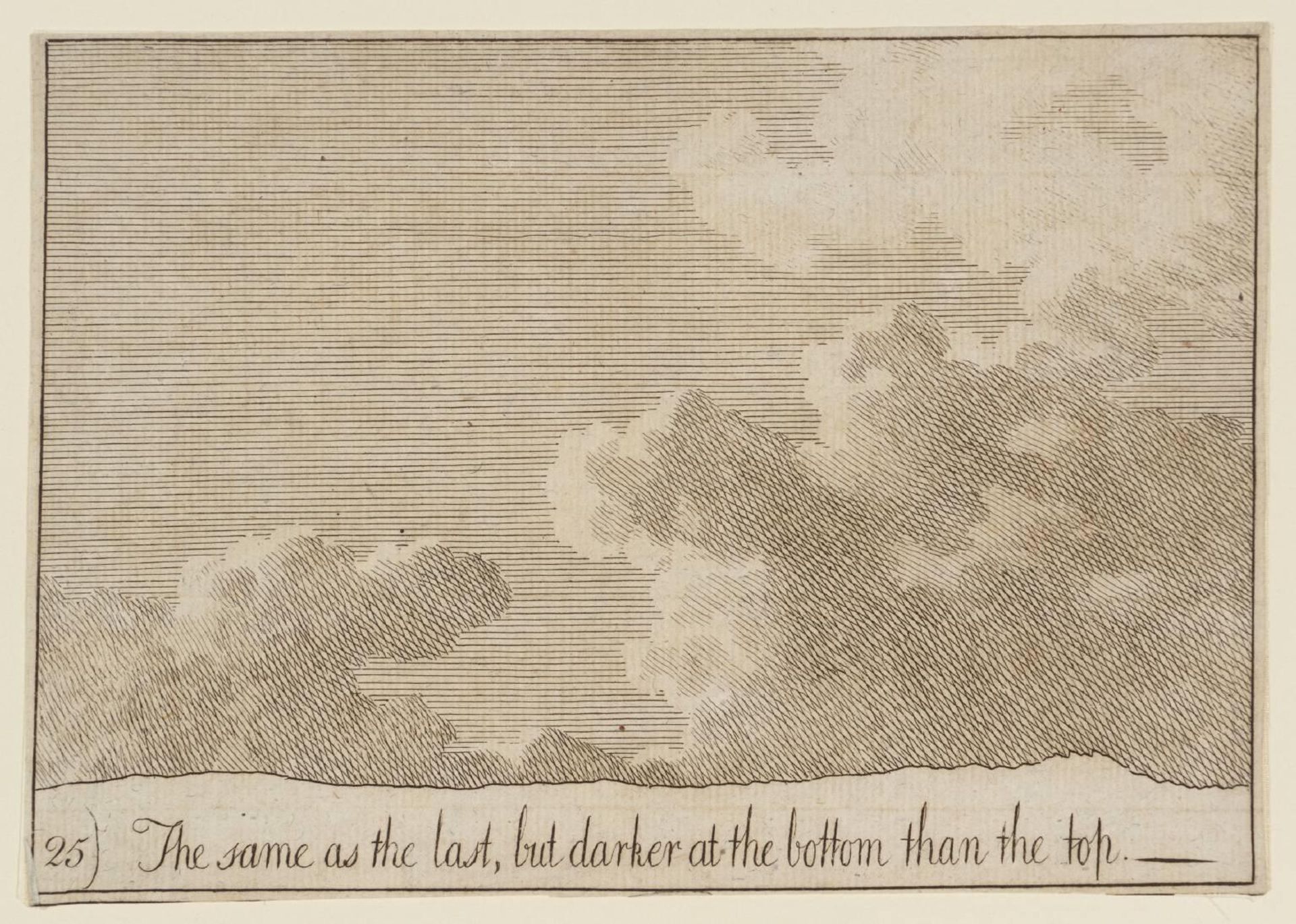 25. The Same as the Last, but Darker at the Bottom than the Top by Alexander Cozens