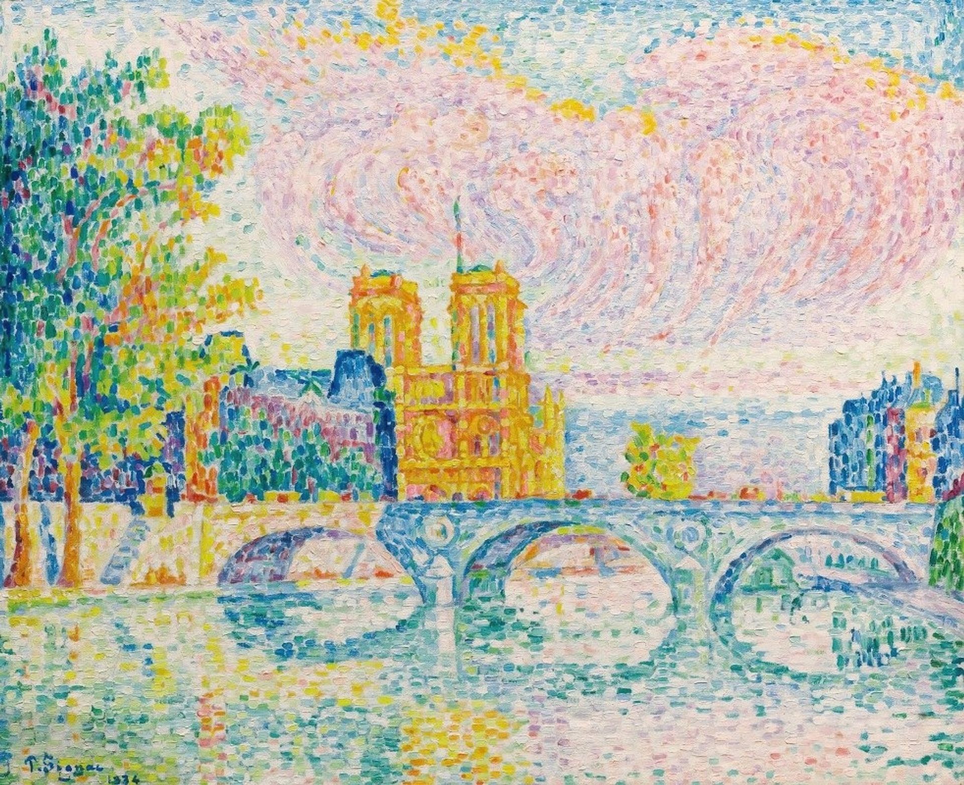 La Cité, Paris by Paul Signac