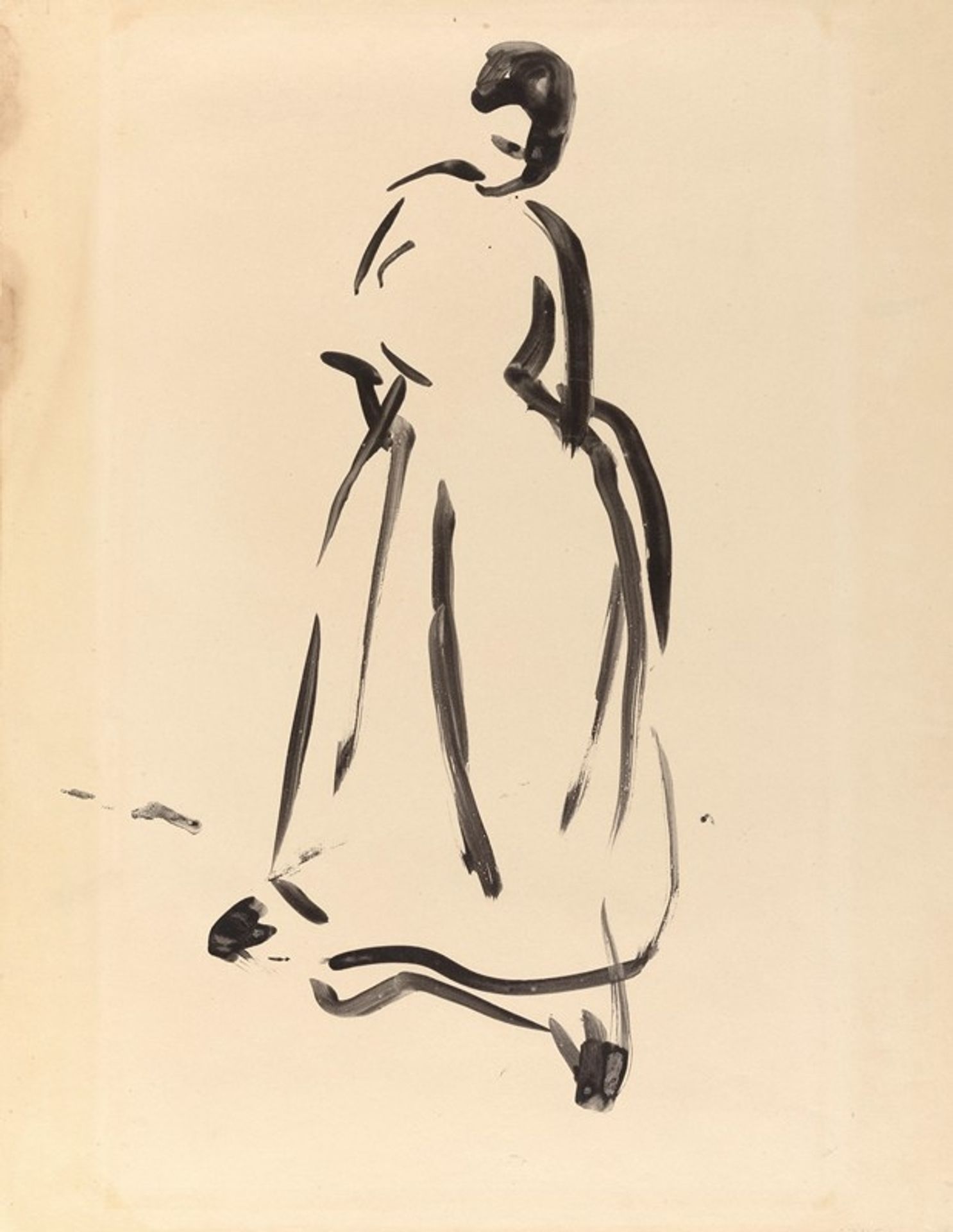 Silhouette of a Woman by Rik Wouters
