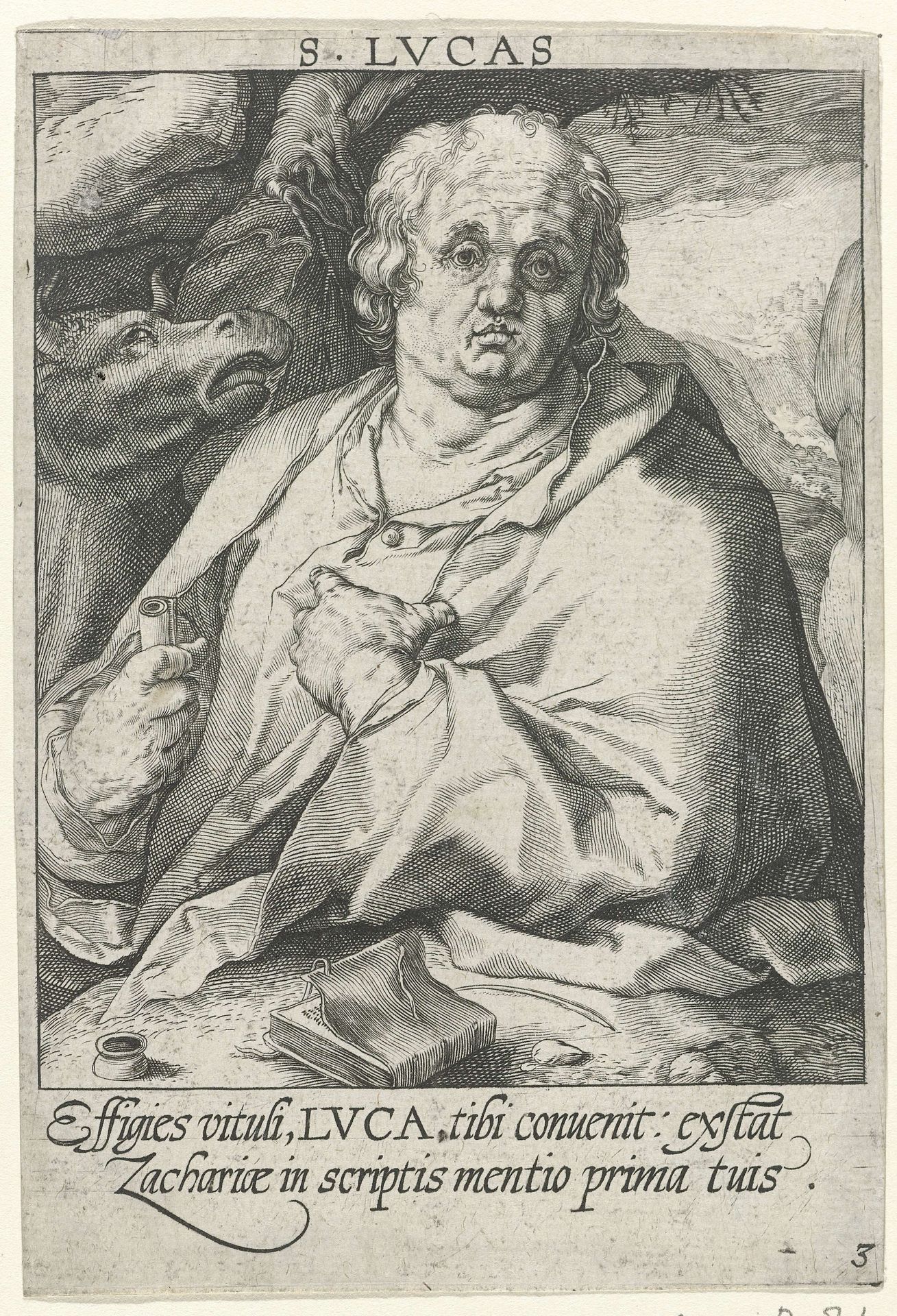 Evangelist Lucas by Conrad Goltz