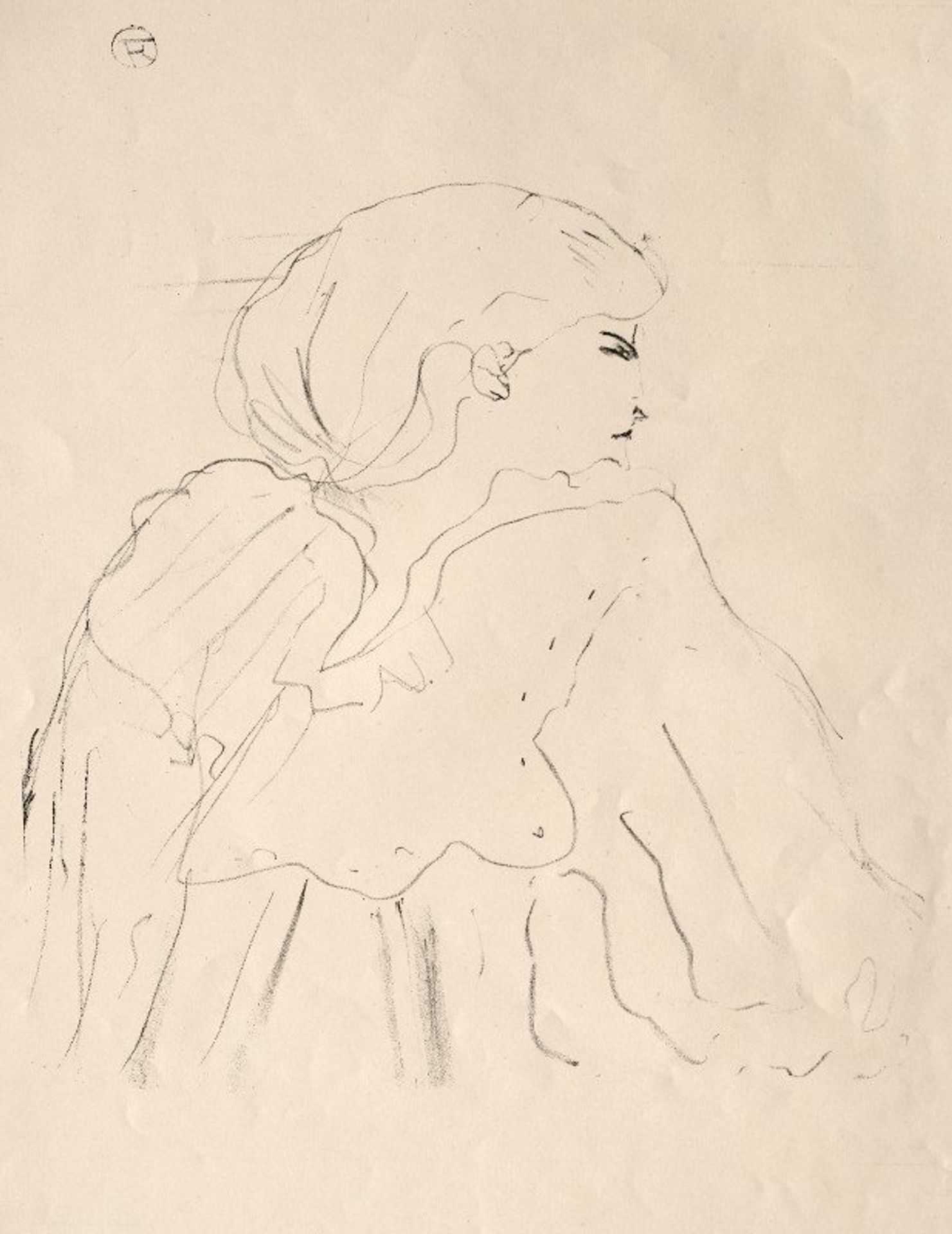 Cassive by Henri de Toulouse-Lautrec