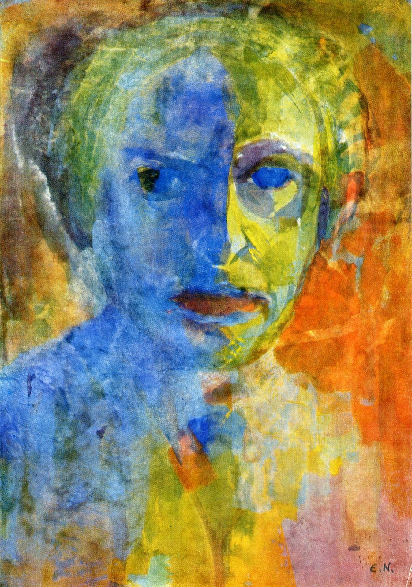 Self-portrait by Emil Nolde