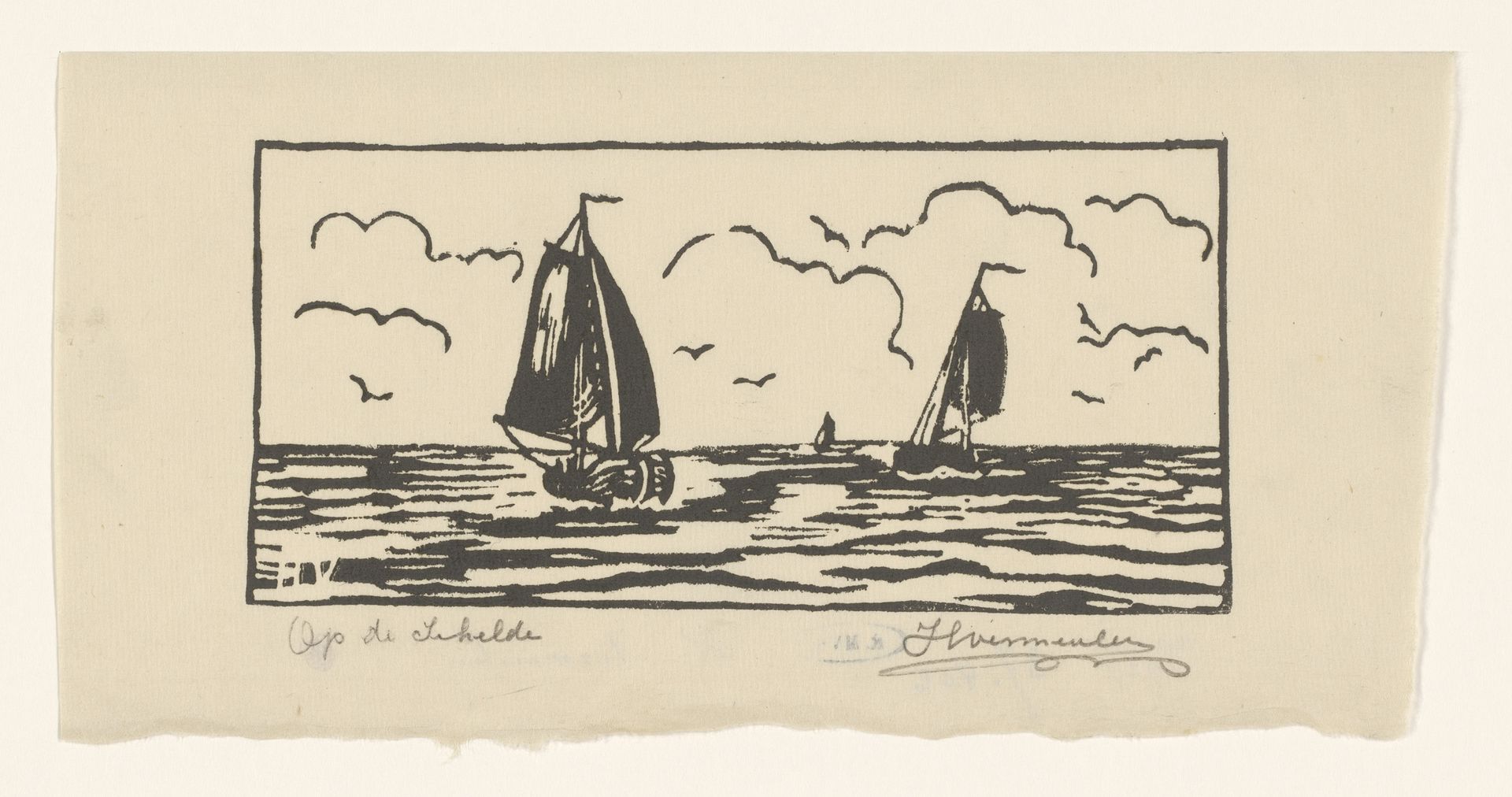 Op de Schelde by H. Vermeulen