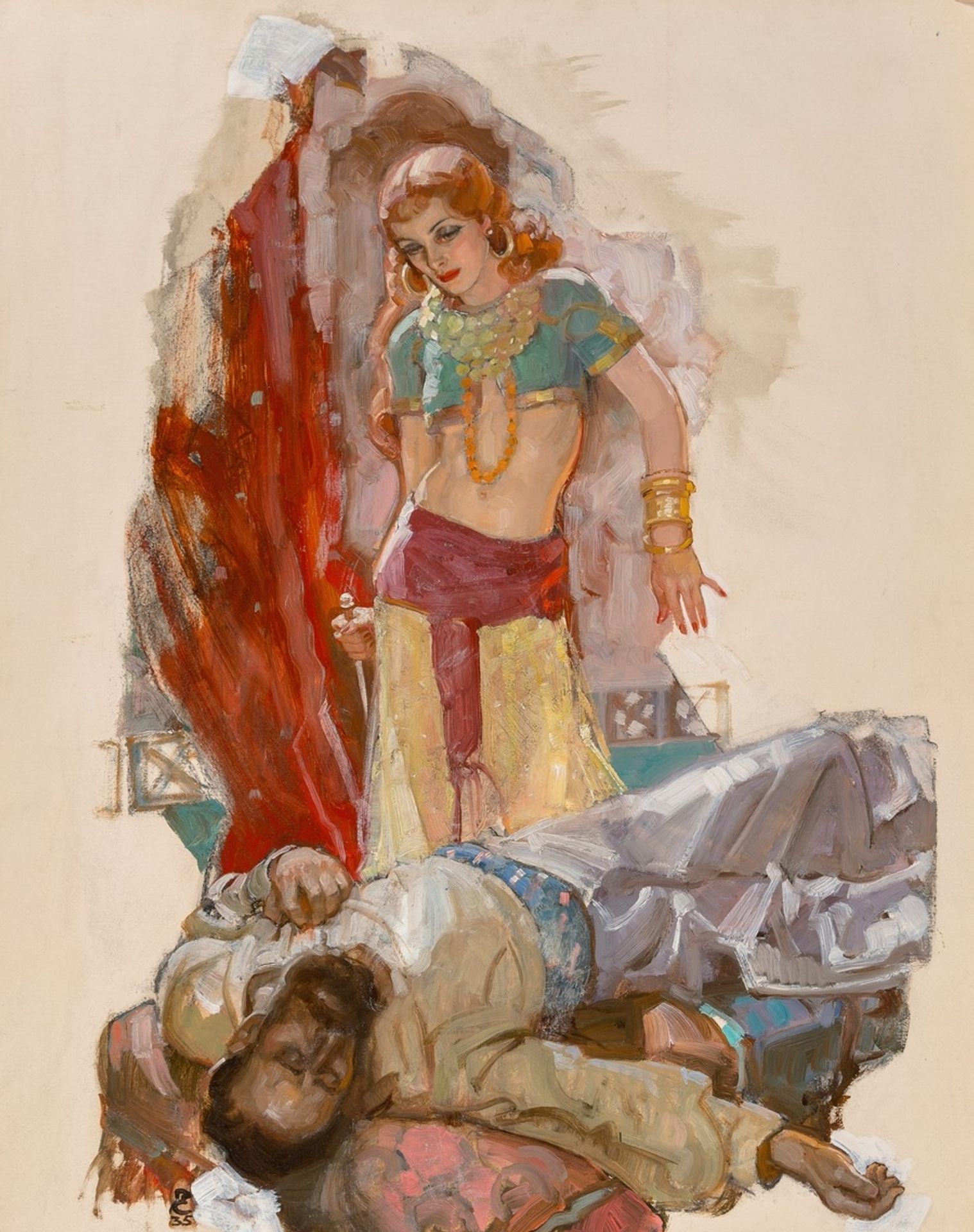 Revenge by Dean Cornwell