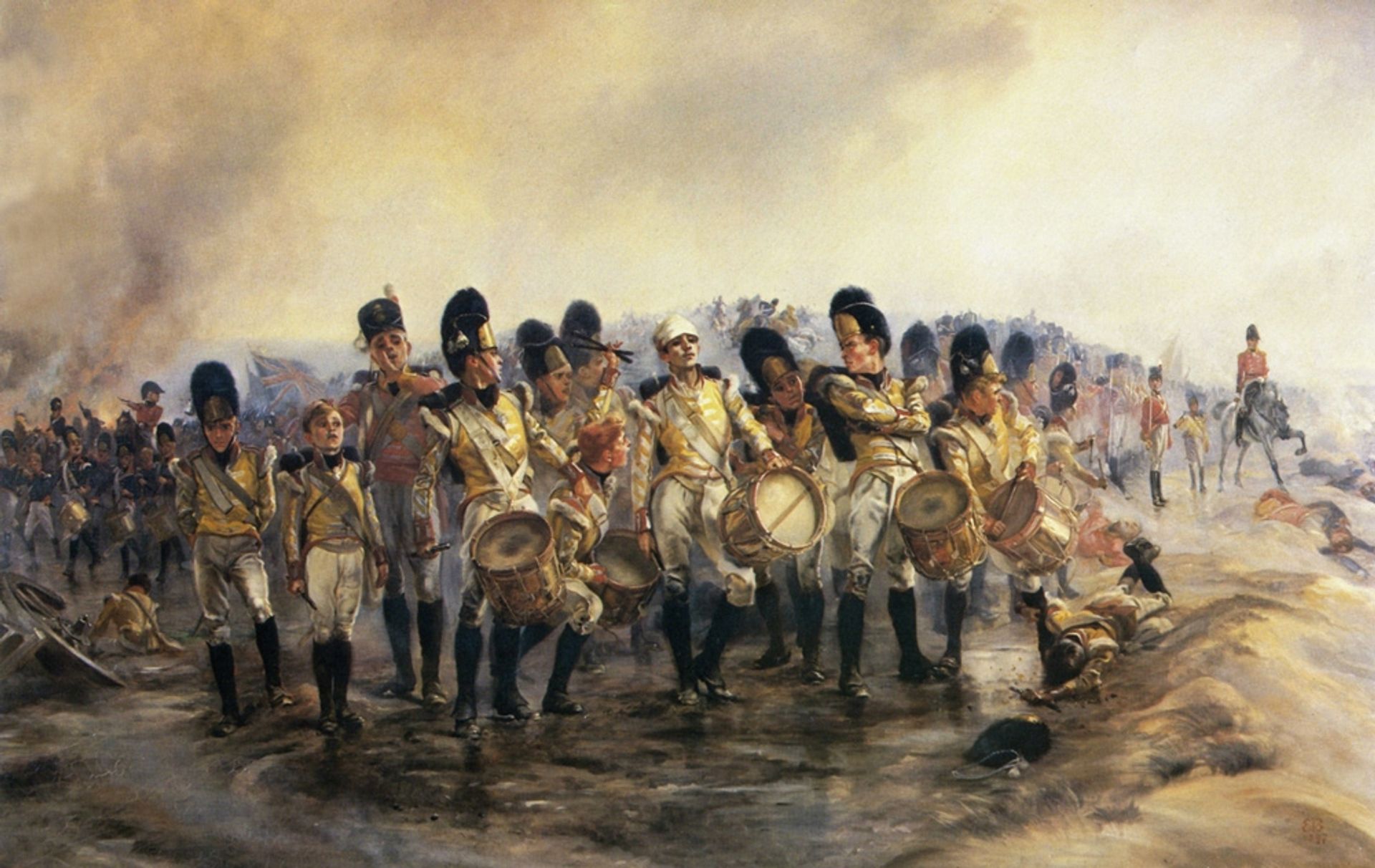 Steady the Drums and Fifes by Elizabeth Thompson