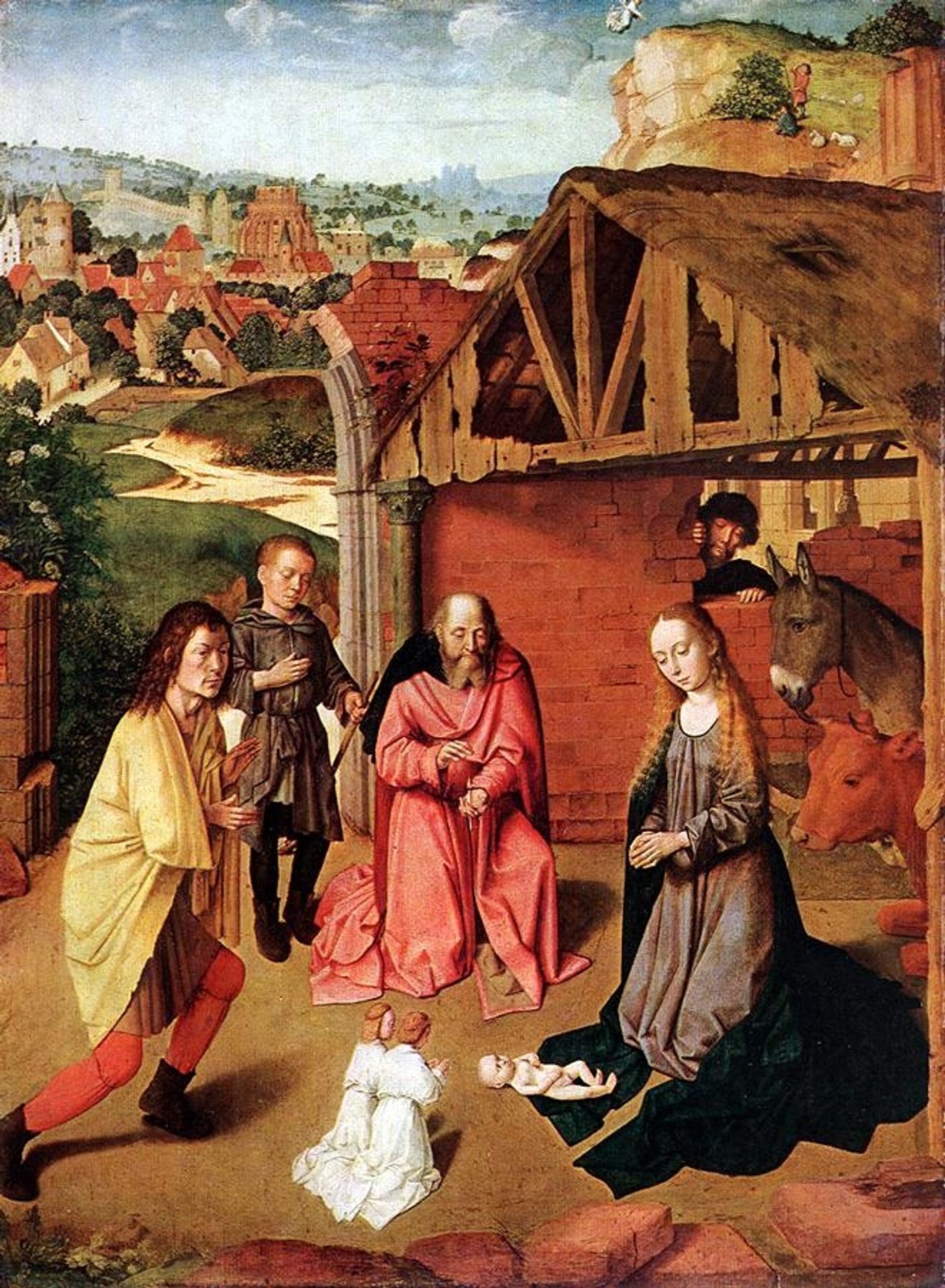 The Nativity by Gerard David