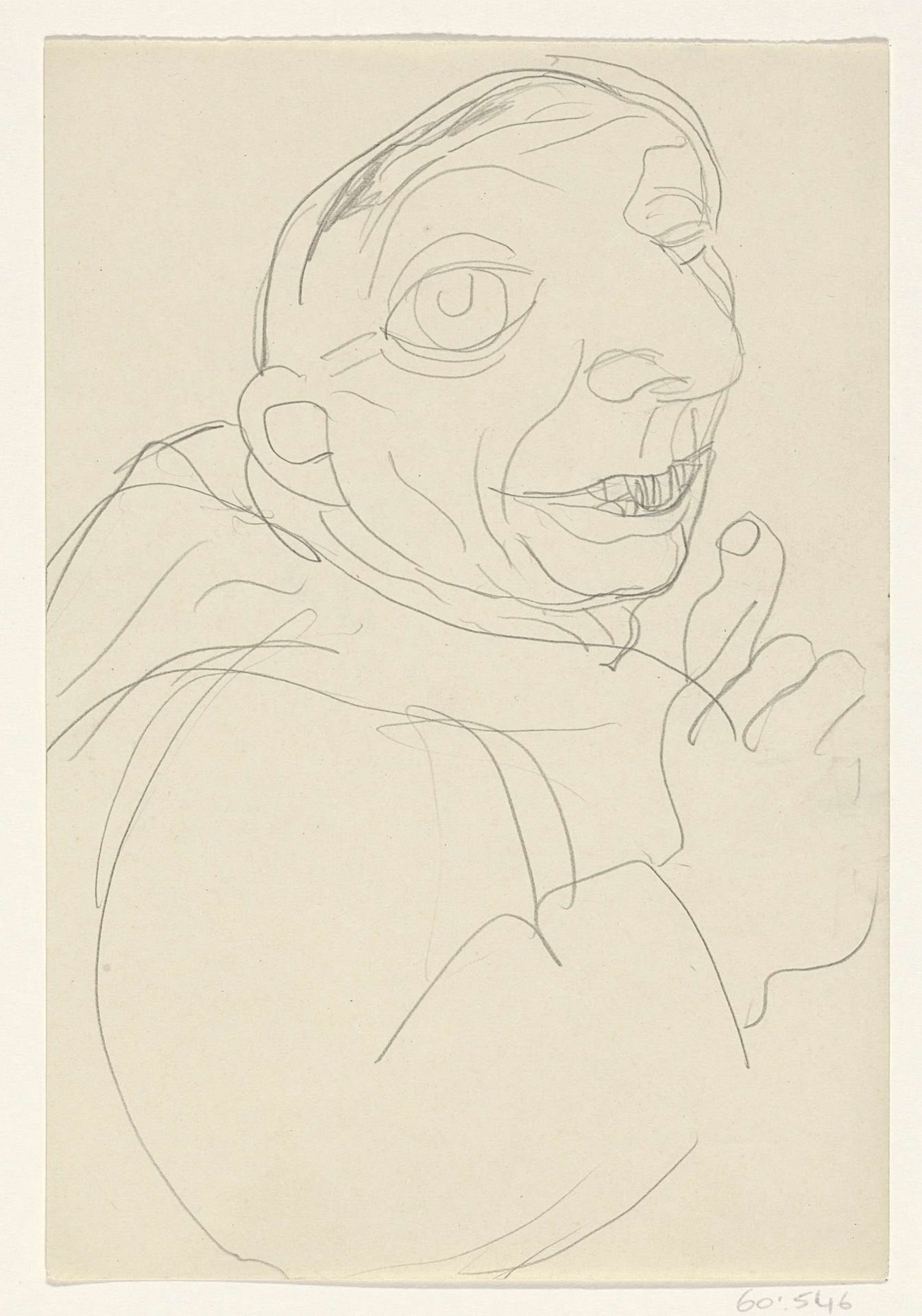 Karikatuur van Leo Gestel by Leo Gestel