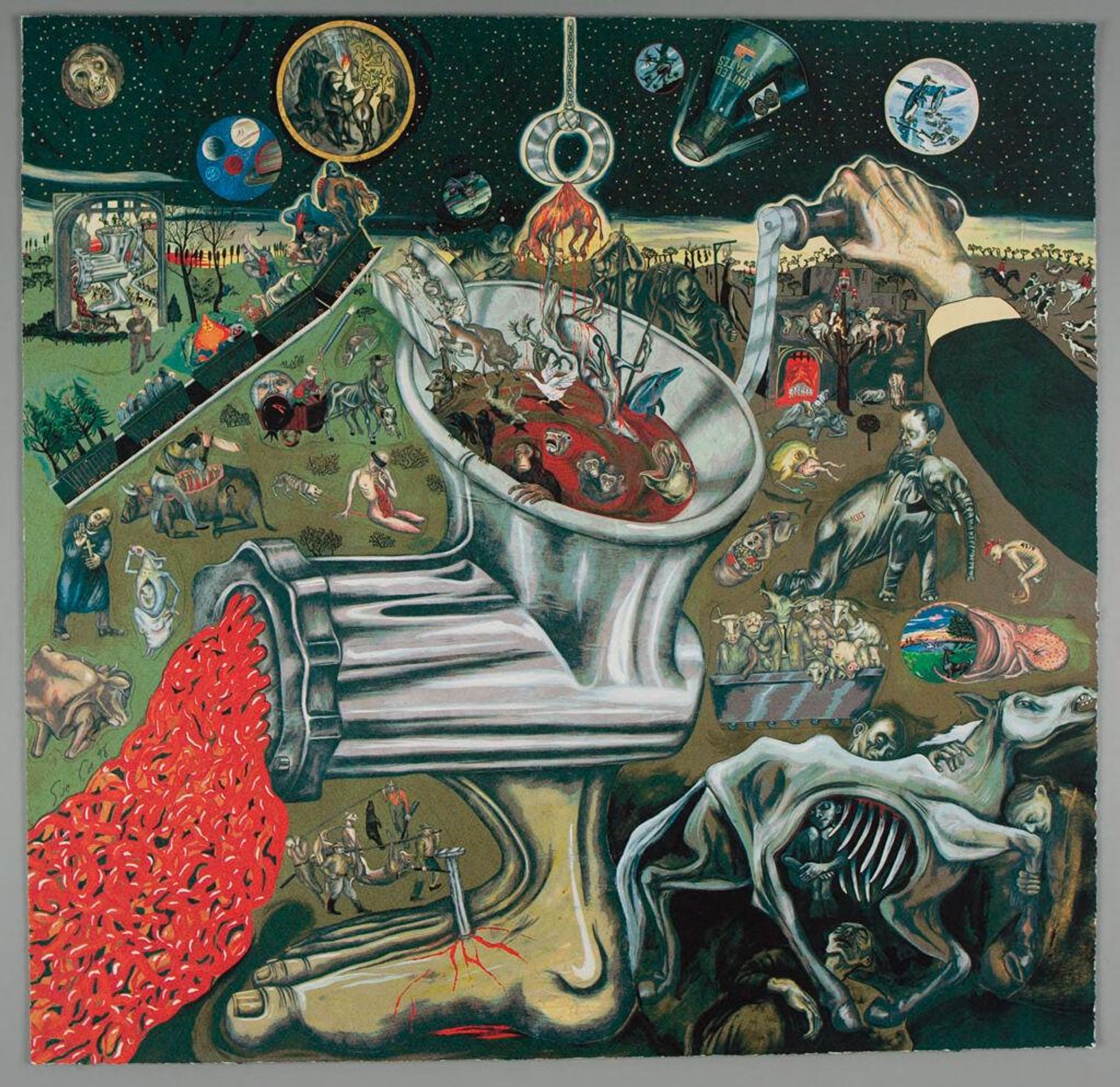Second Millennium by Sue Coe