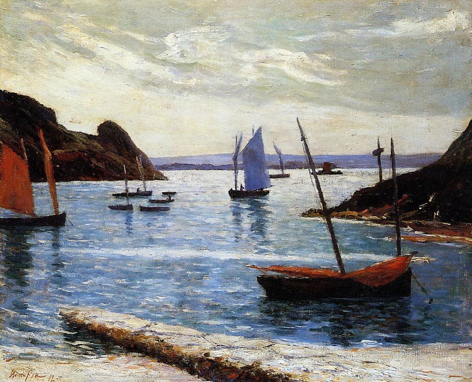 Isle of Brehat by Maxime Maufra