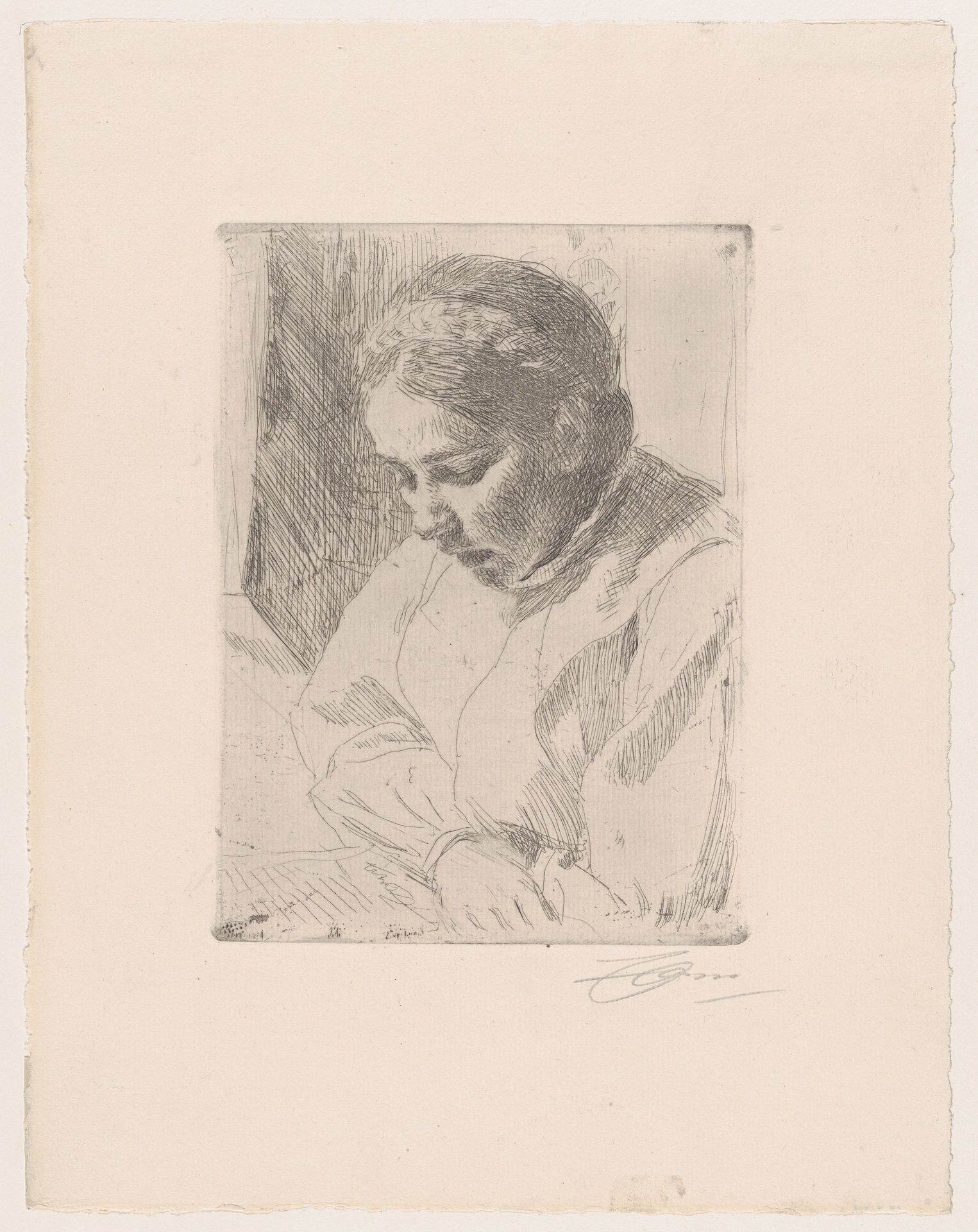 At Prayer by Anders Zorn