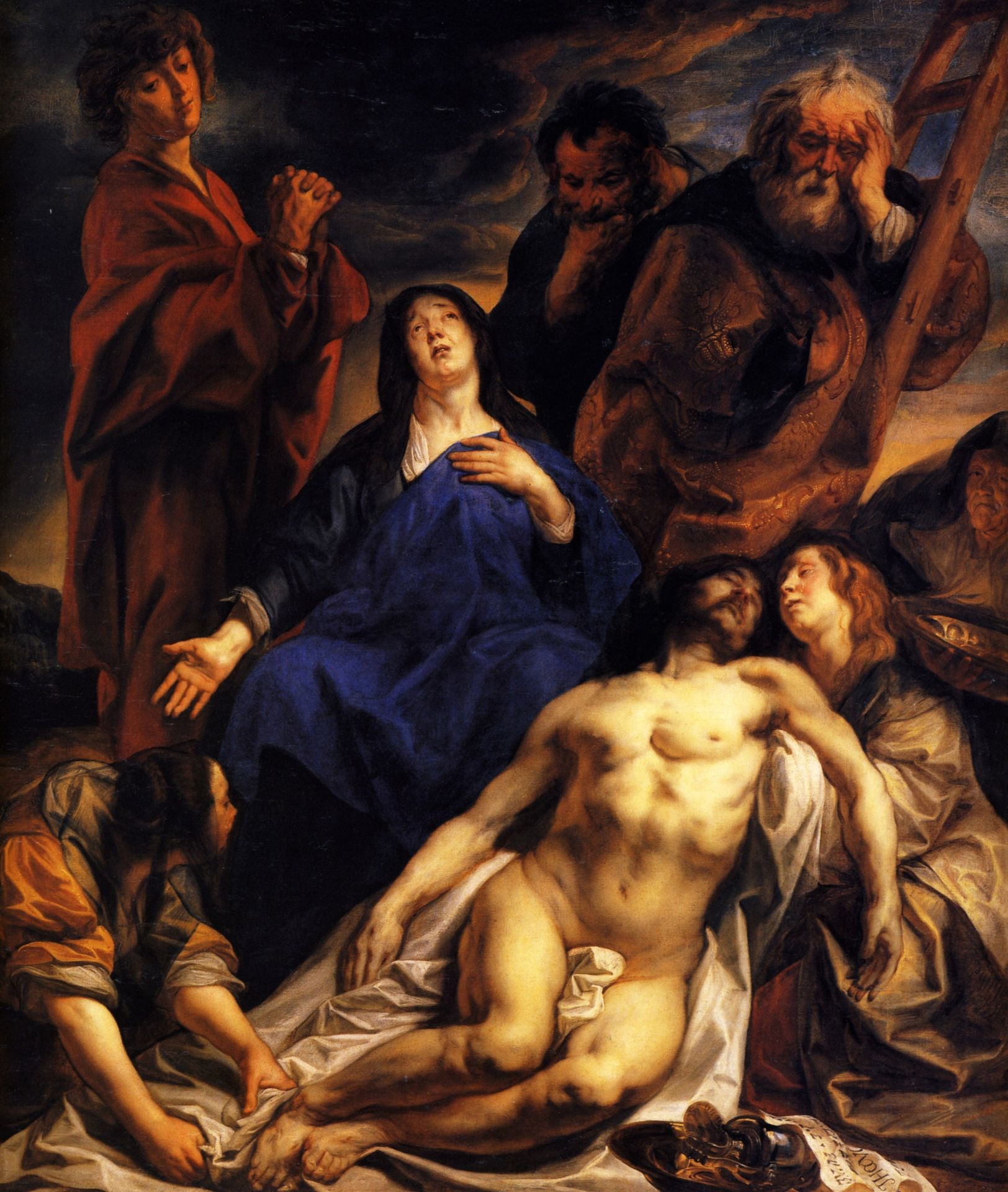The Lamentation by Jacob Jordaens