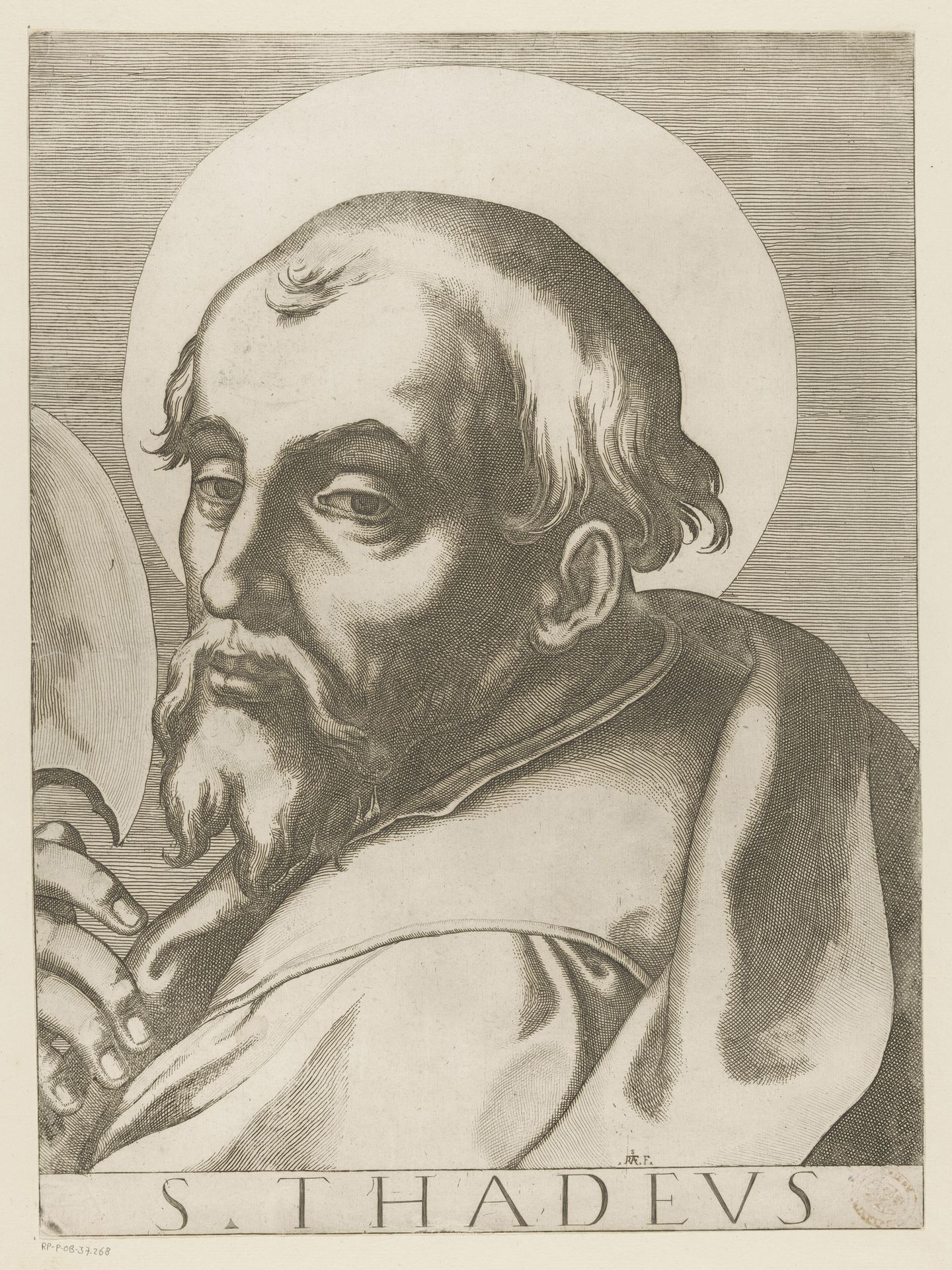 Heilige Judas Taddeüs by Raffaello Schiaminossi