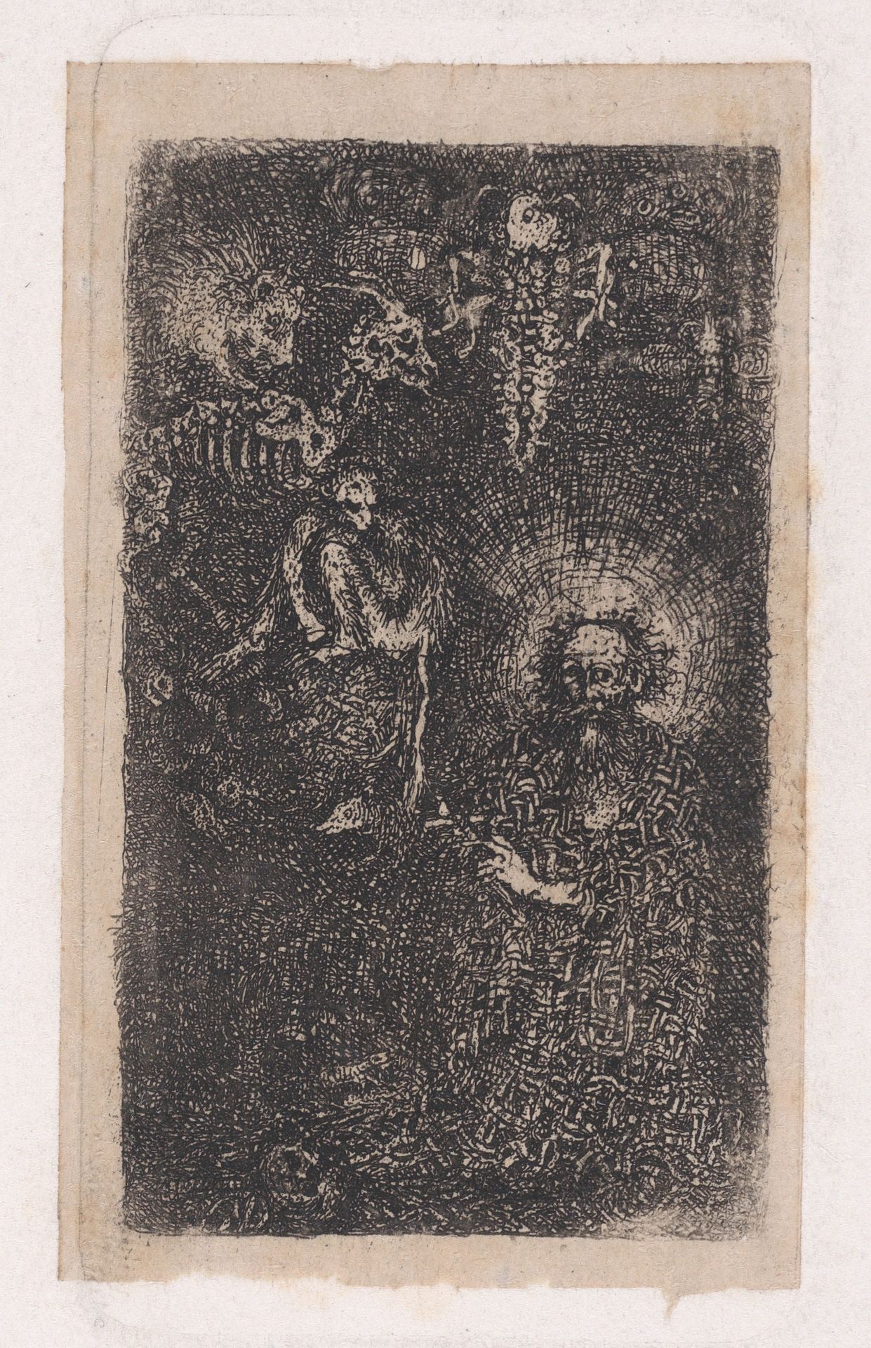 La Tentation de Saint Antoine (The Temptation of St. Anthony) by Rodolphe Bresdin