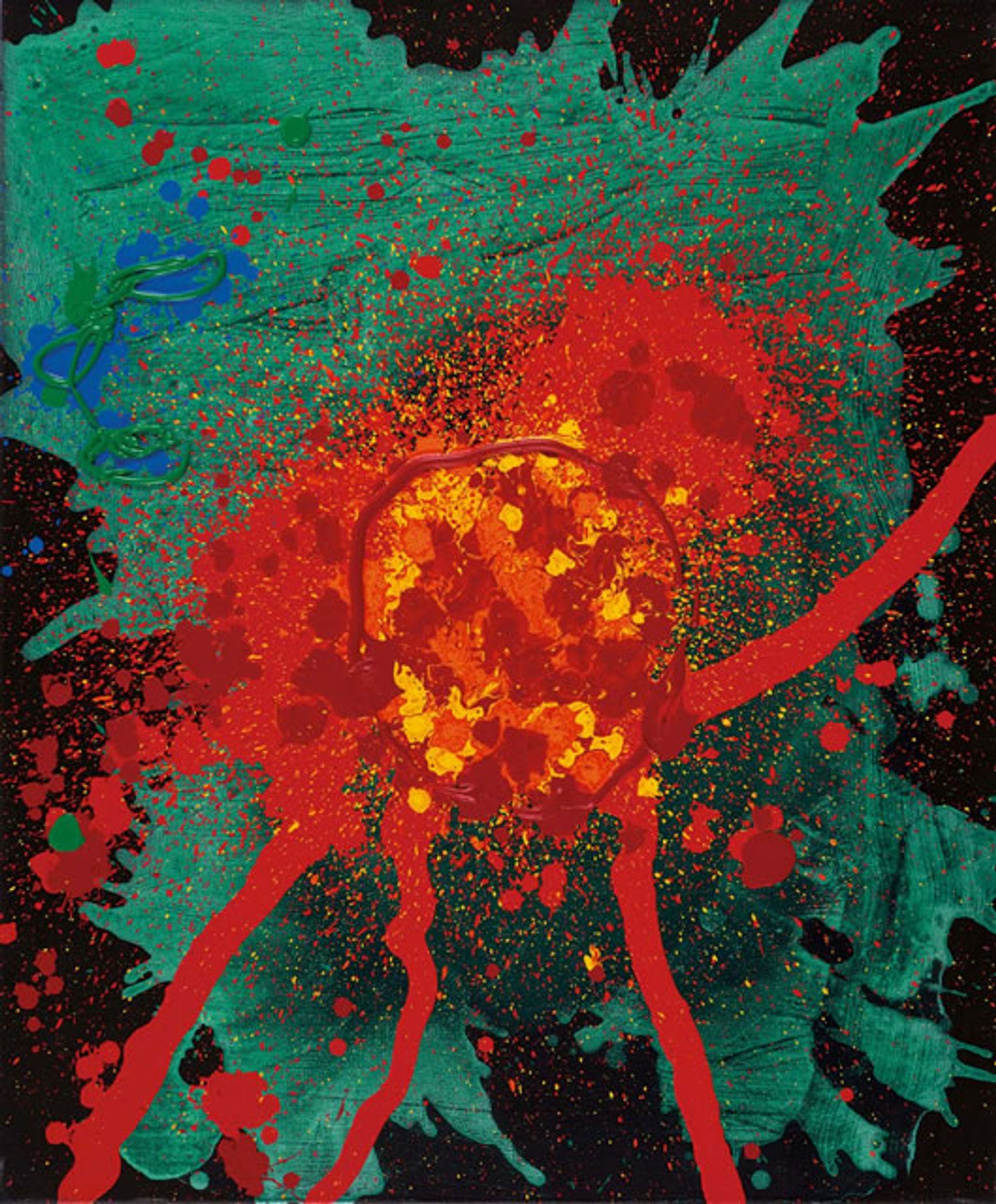 Blood Feud - 28.8.07 by John Hoyland