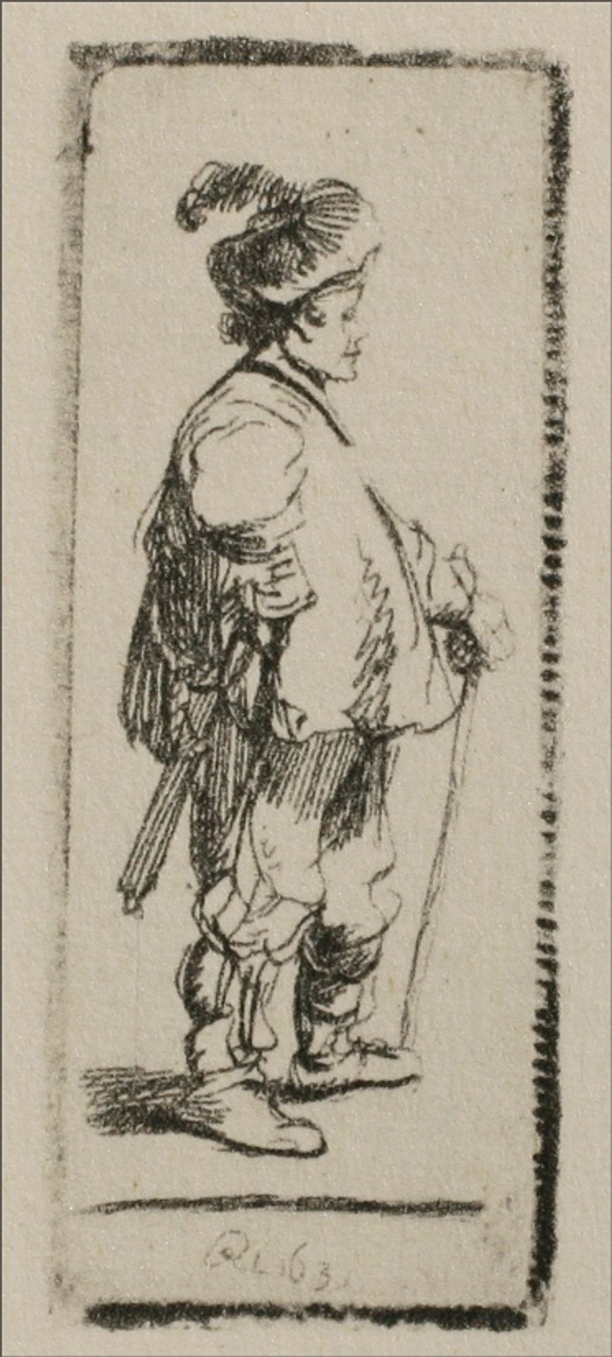 The Little Polander by Rembrandt van Rijn