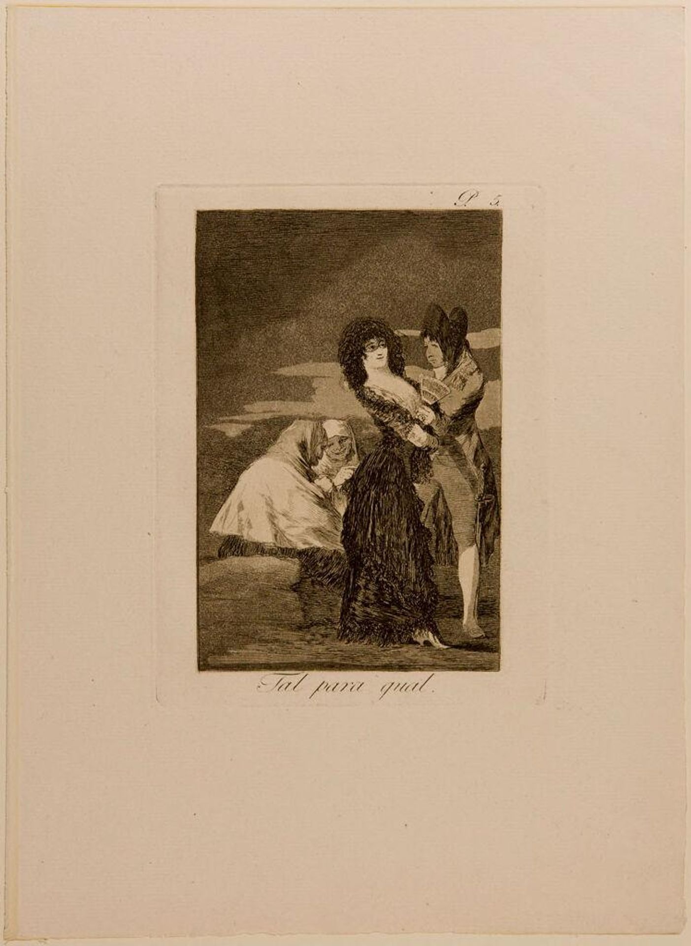 Two of a Kind by Francisco JosÃ© de Goya y Lucientes